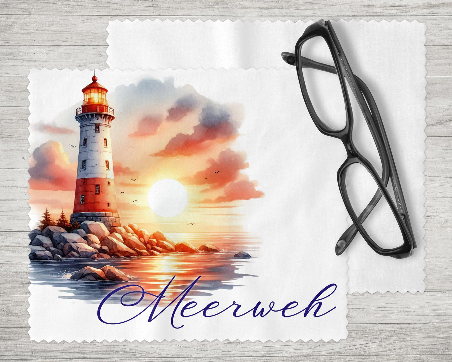 Brillenputztuch - Objektivtuch Meerweh