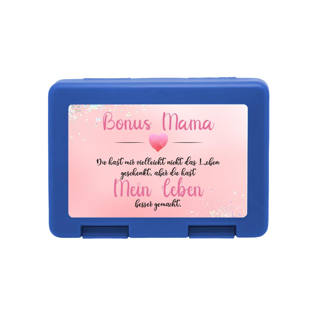 Brotdose "Bonus Mama" - Glitzer