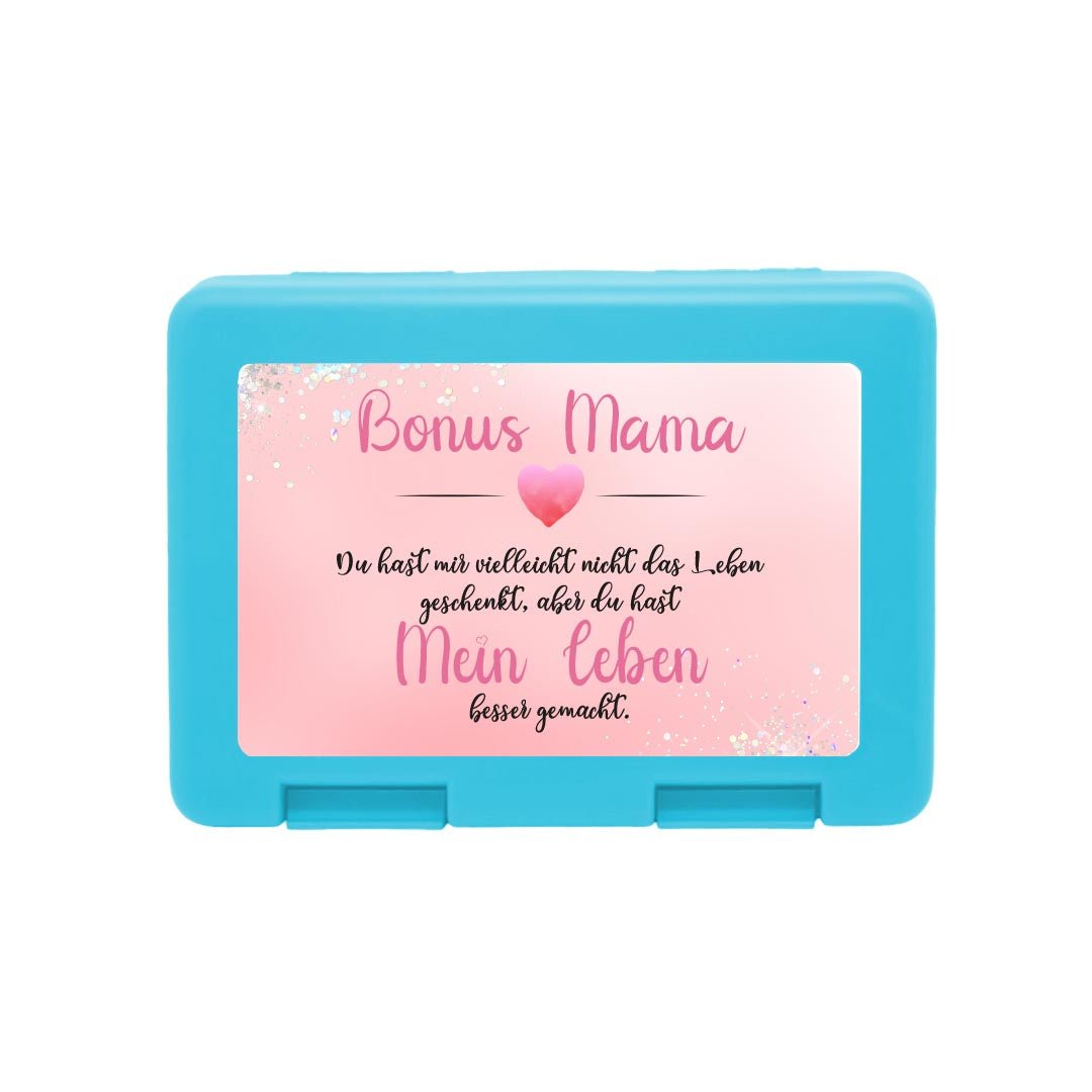 Brotdose "Bonus Mama" - Glitzer