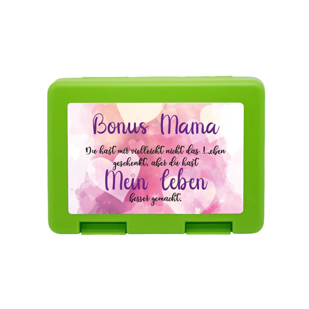Brotdose "Bonus Mama" - Herzen