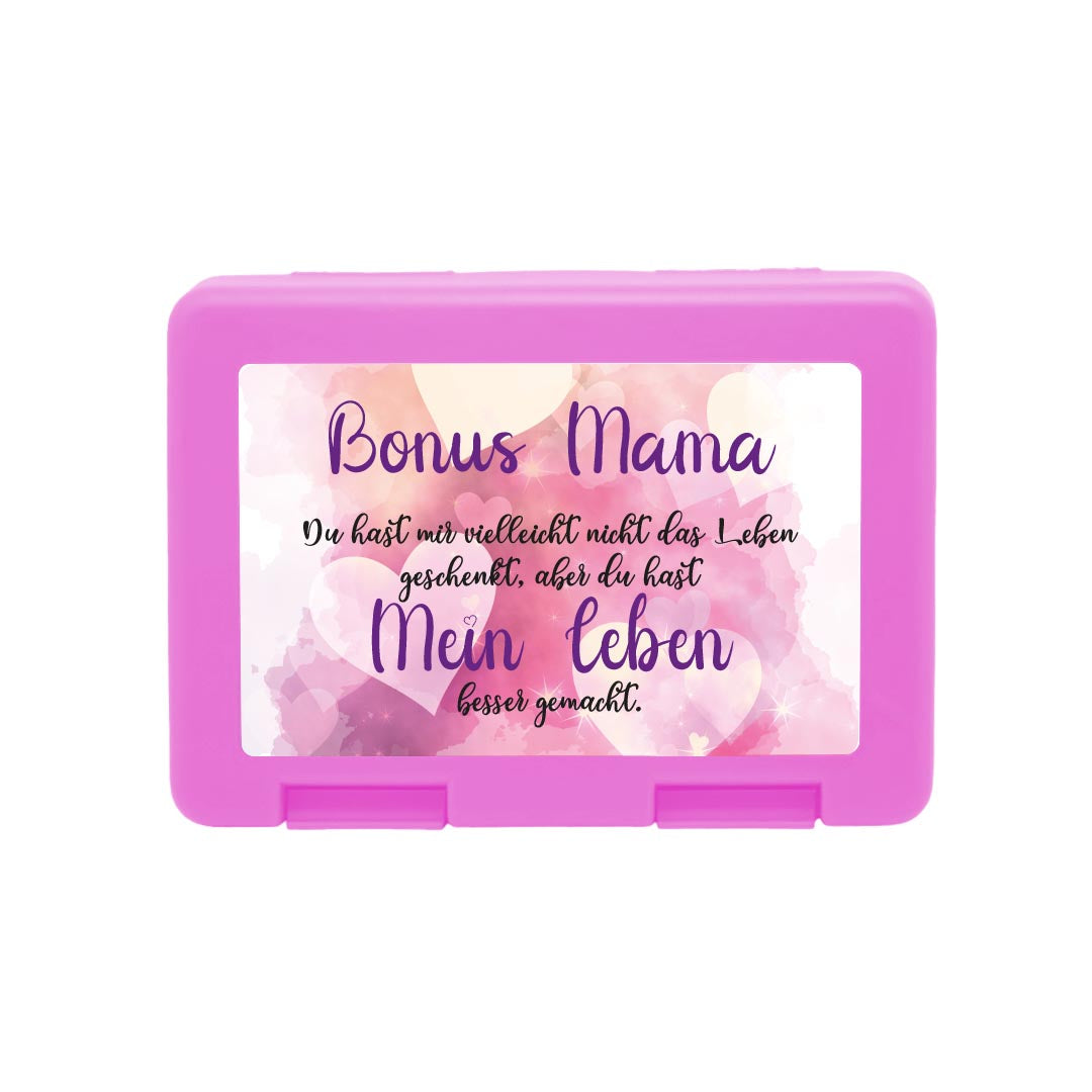 Brotdose "Bonus Mama" - Herzen