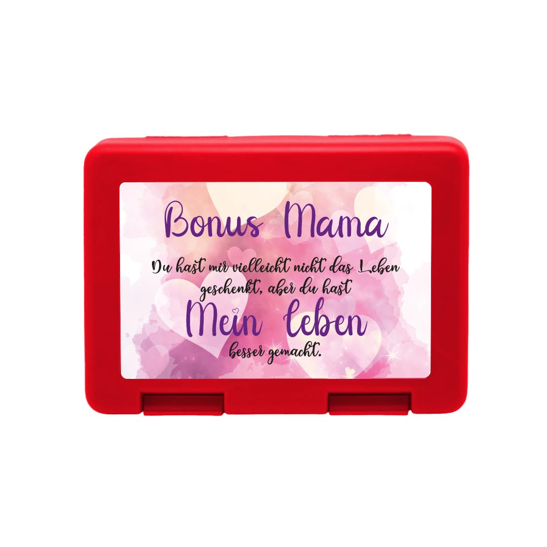 Brotdose "Bonus Mama" - Herzen