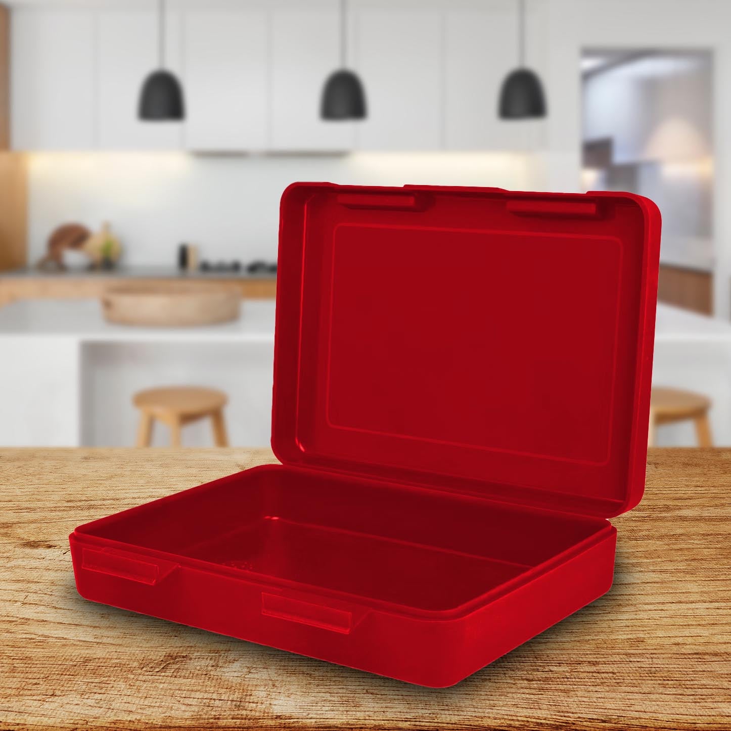 Personalisierte Brotdose mit Flames-Motiv