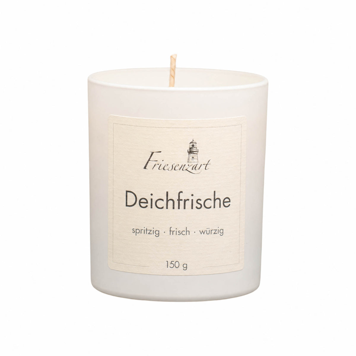 Duftkerze Deichfrische spritzig · frisch · würzig
