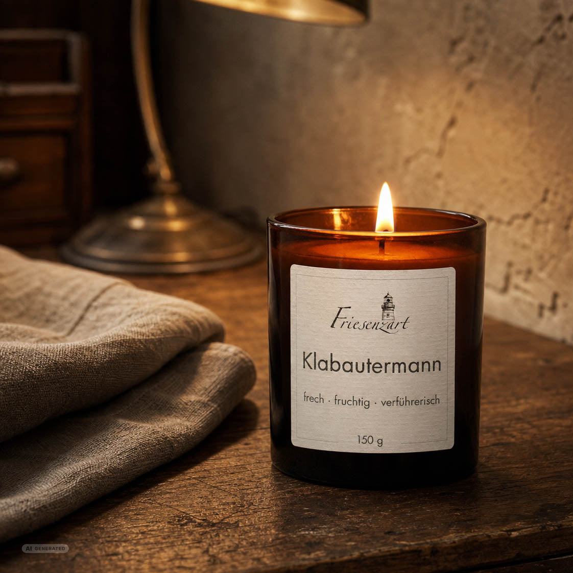 Duftkerze Klabautermann frech · fruchtig · verführerisch