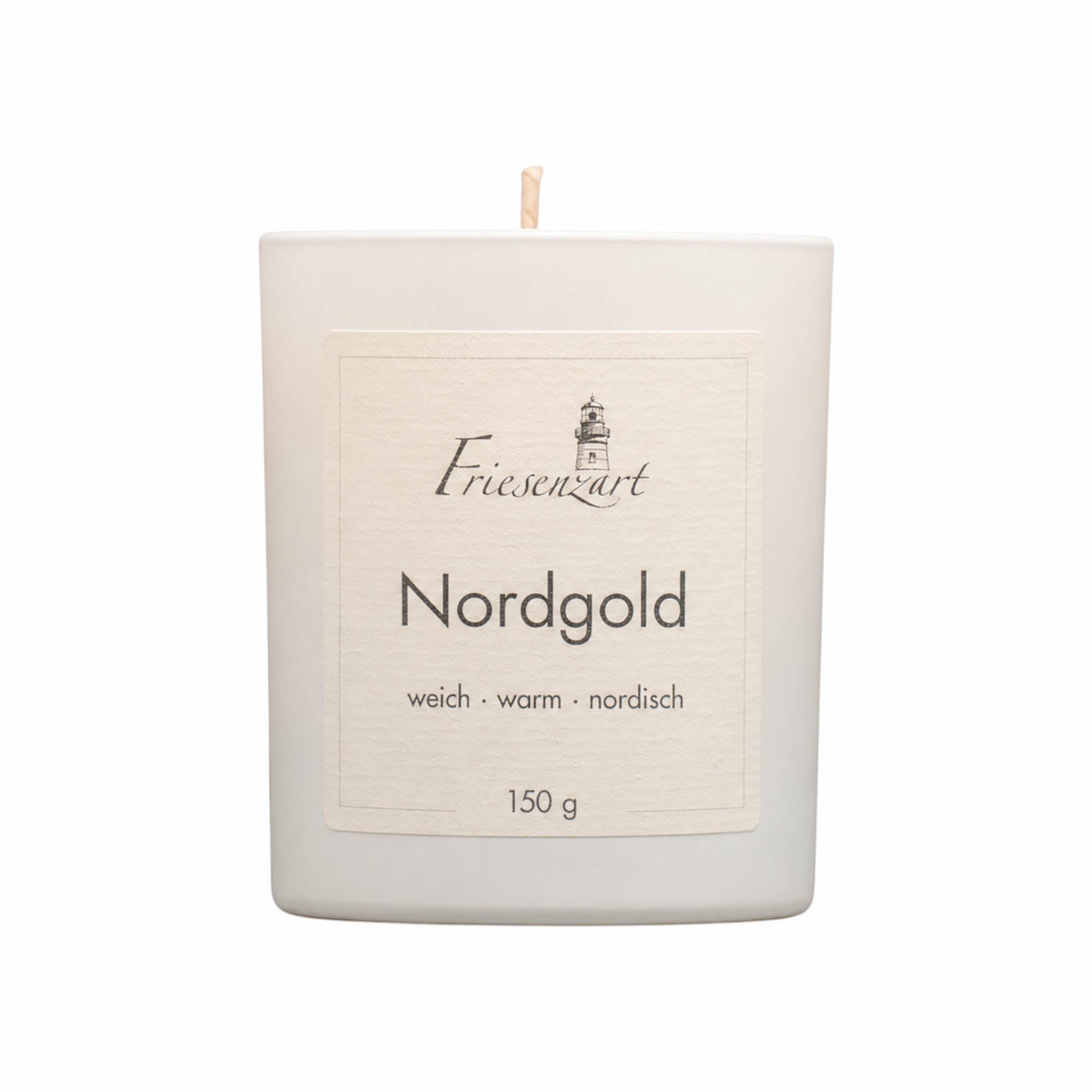 Duftkerze Nordgold weich · warm · nordisch