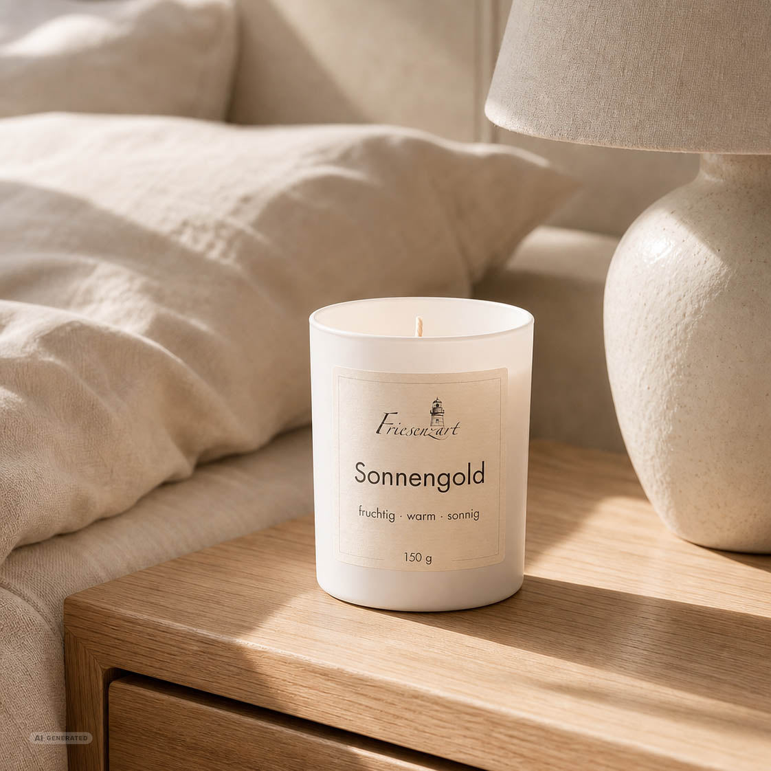 Duftkerze Sonnengold fruchtig · warm · sonnig