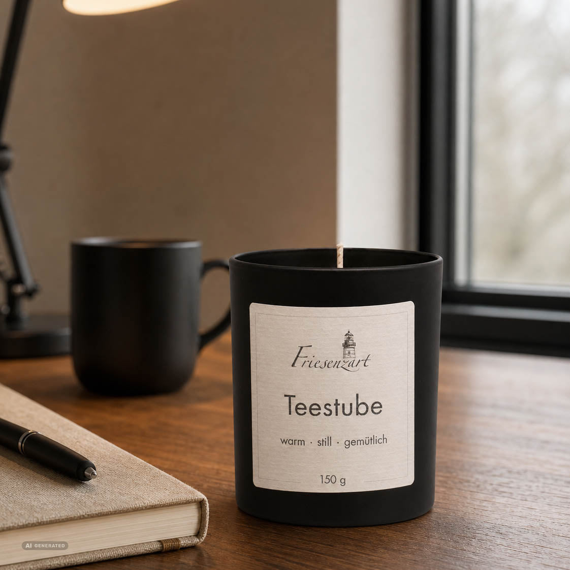Duftkerze Teestube warm · still · gemütlich