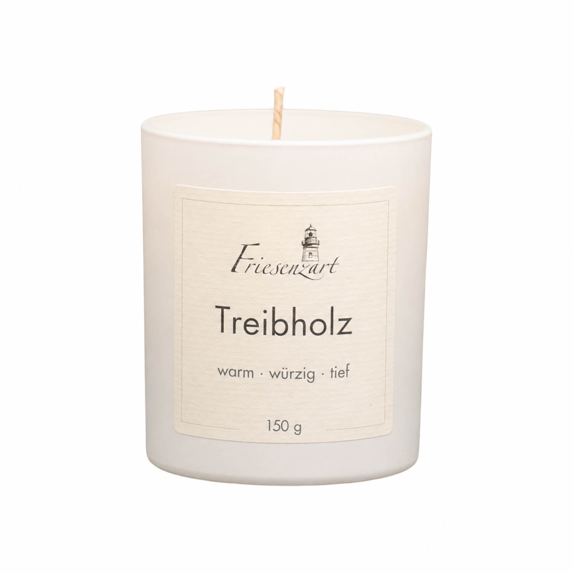 Duftkerze Treibholz warm · würzig · tief