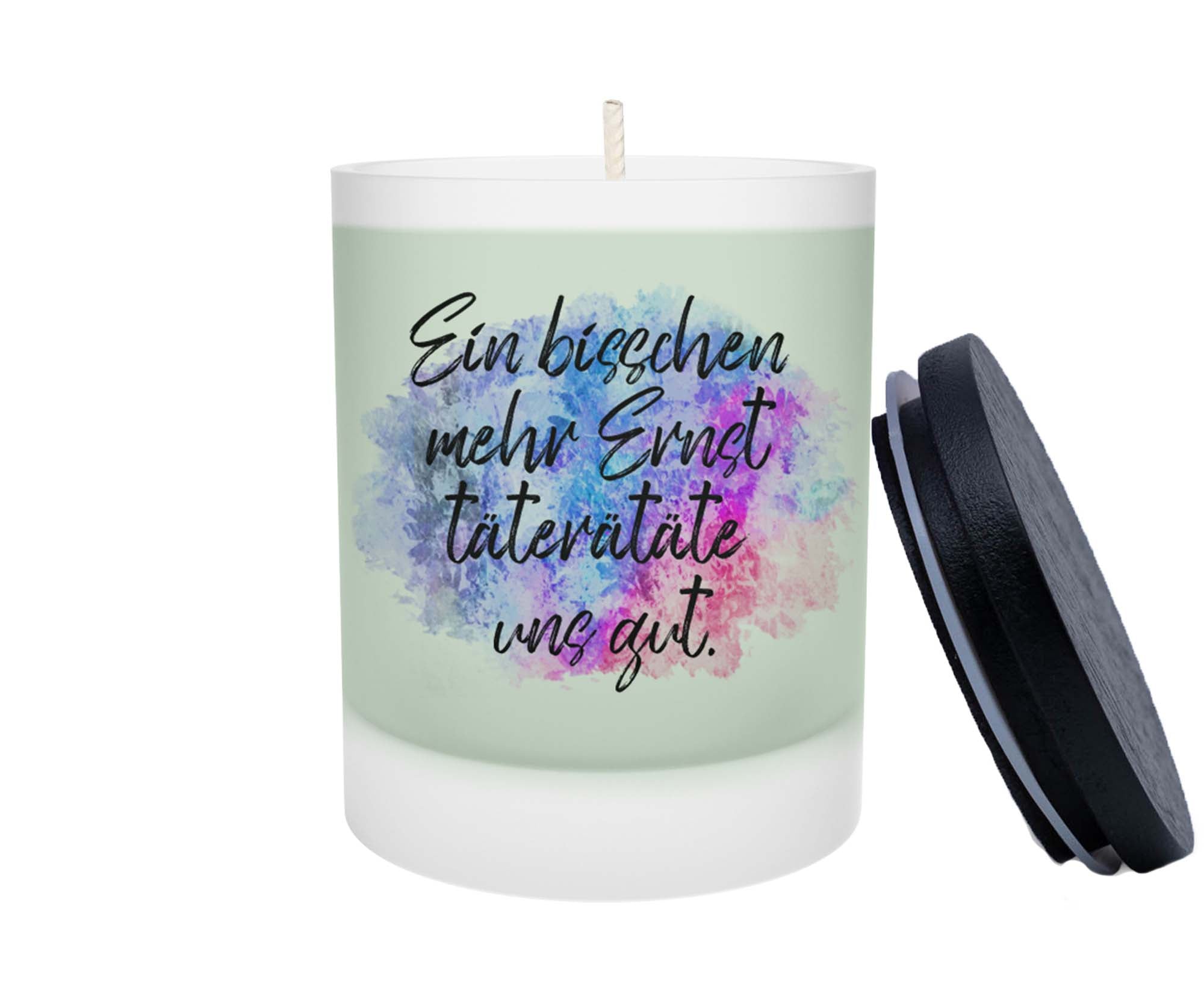 Duftkerze - Ein bisschen Ernst täterätäte uns gut