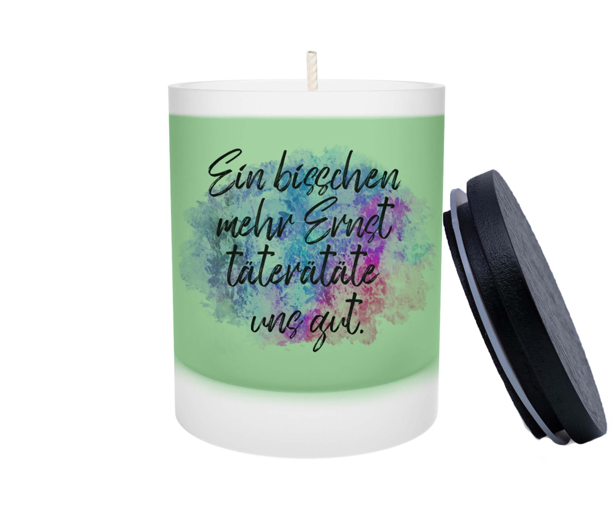 Duftkerze - Ein bisschen Ernst täterätäte uns gut