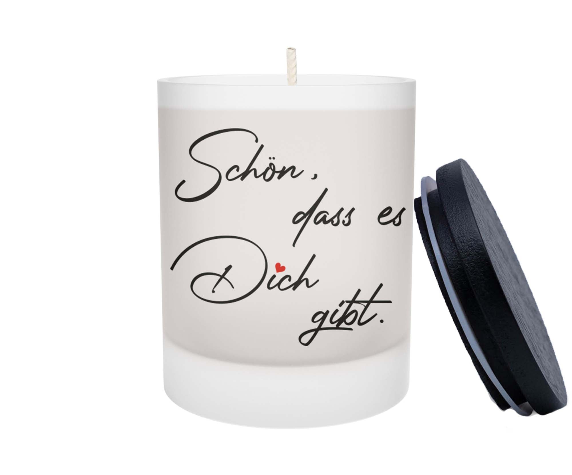 Duftkerze - Schön dass es Dich gibt