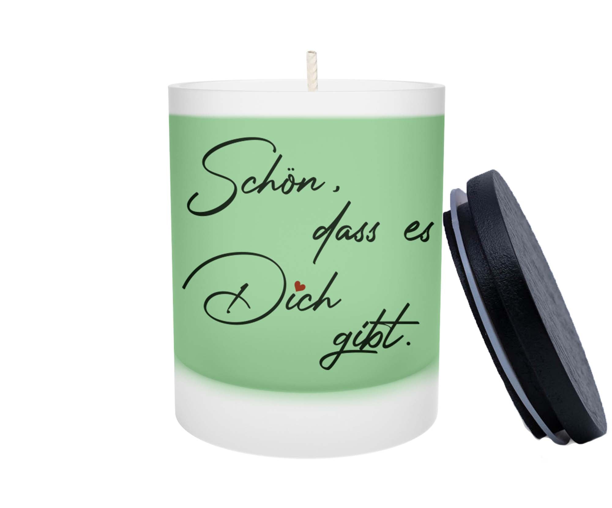 Duftkerze - Schön dass es Dich gibt