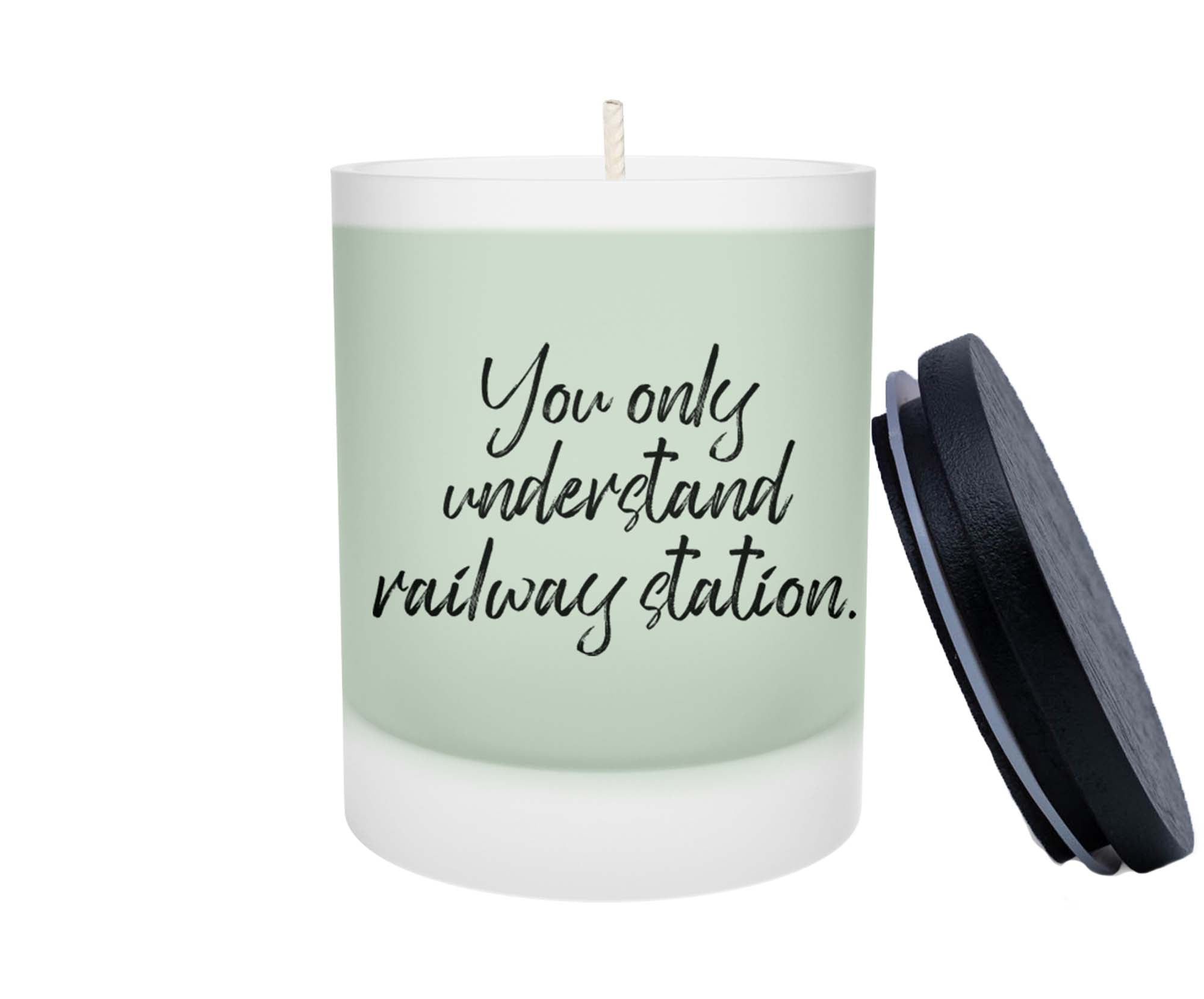 Duftkerze - You only understand Railway Station