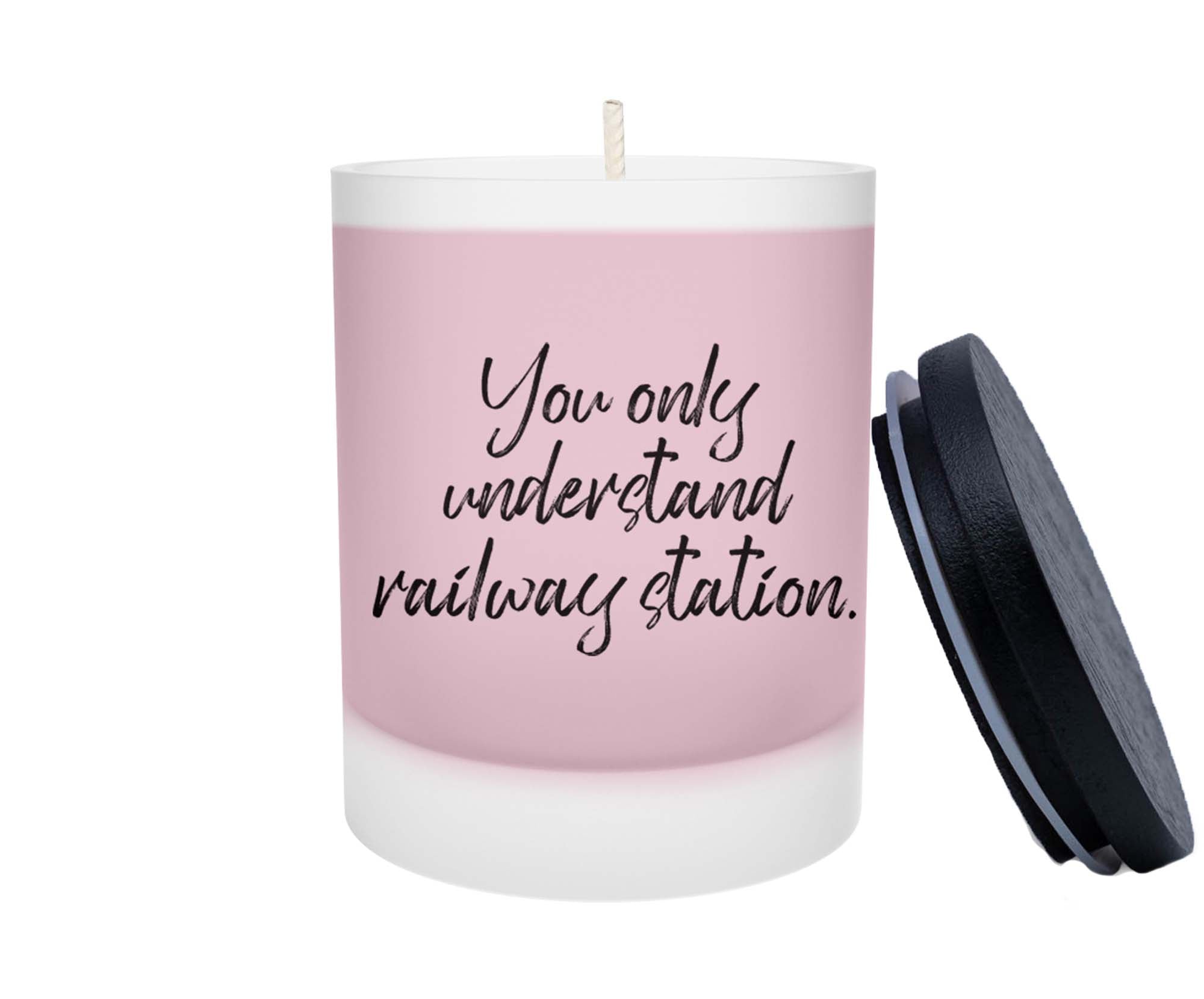 Duftkerze - You only understand Railway Station