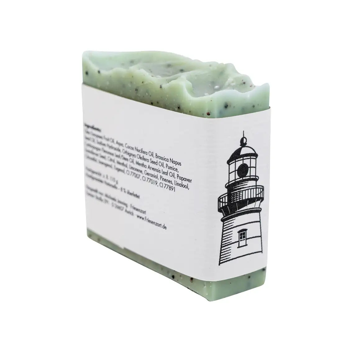 Fährmann – Peelende Fußseife mit Bimsstein & Mohn