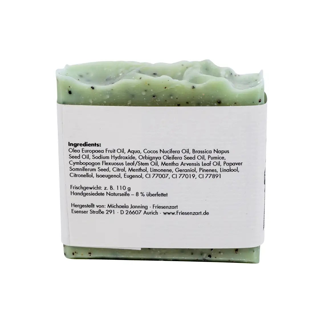 Fährmann – Peelende Fußseife mit Bimsstein & Mohn