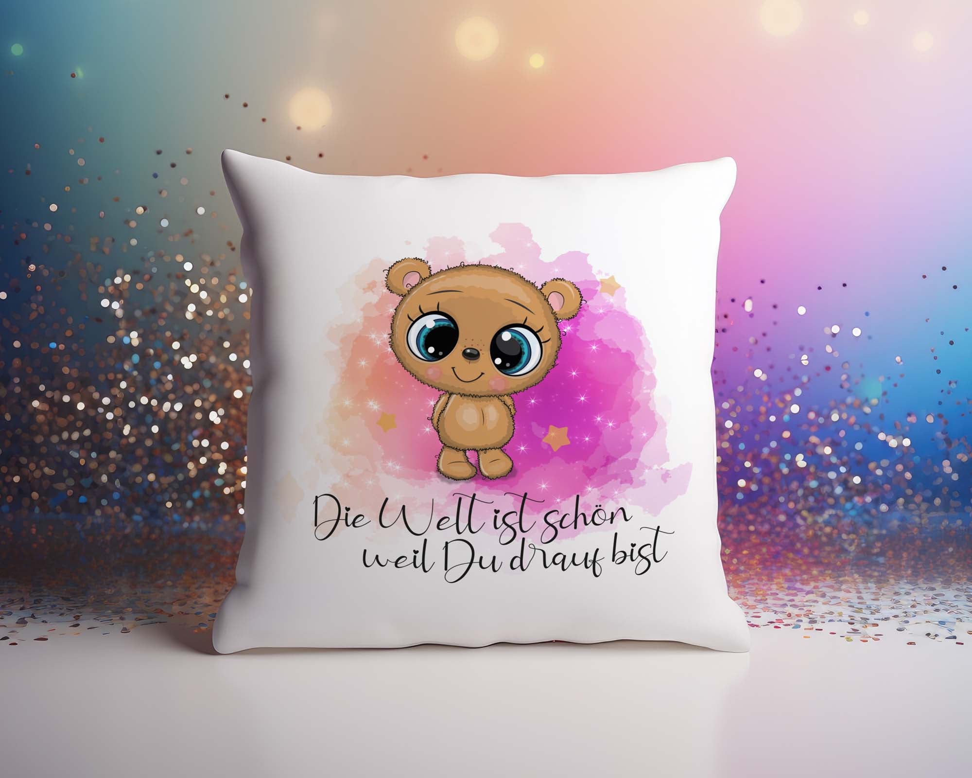 Herzliches Botschafts-Kissen &