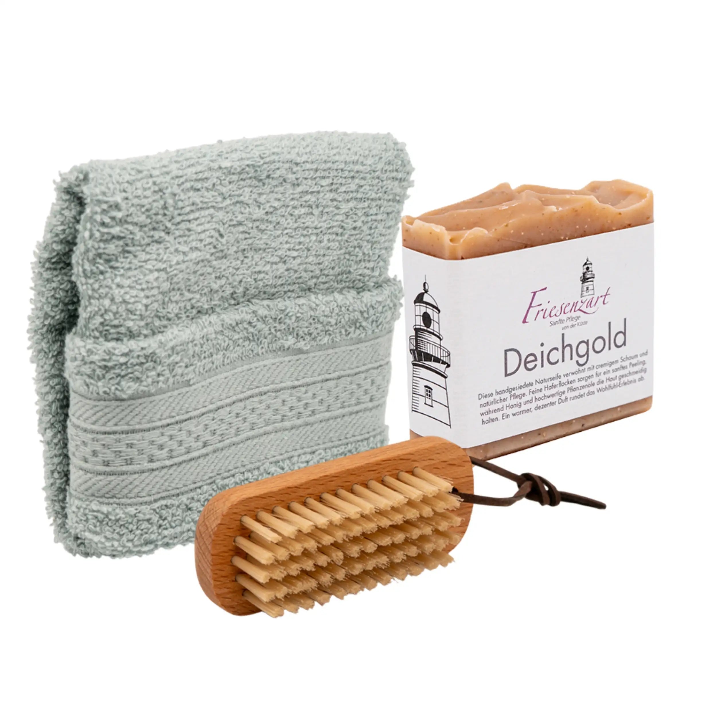 Pflege-Set „Deichgold“ – Wärmende Pflege & natürliche Geborgenheit