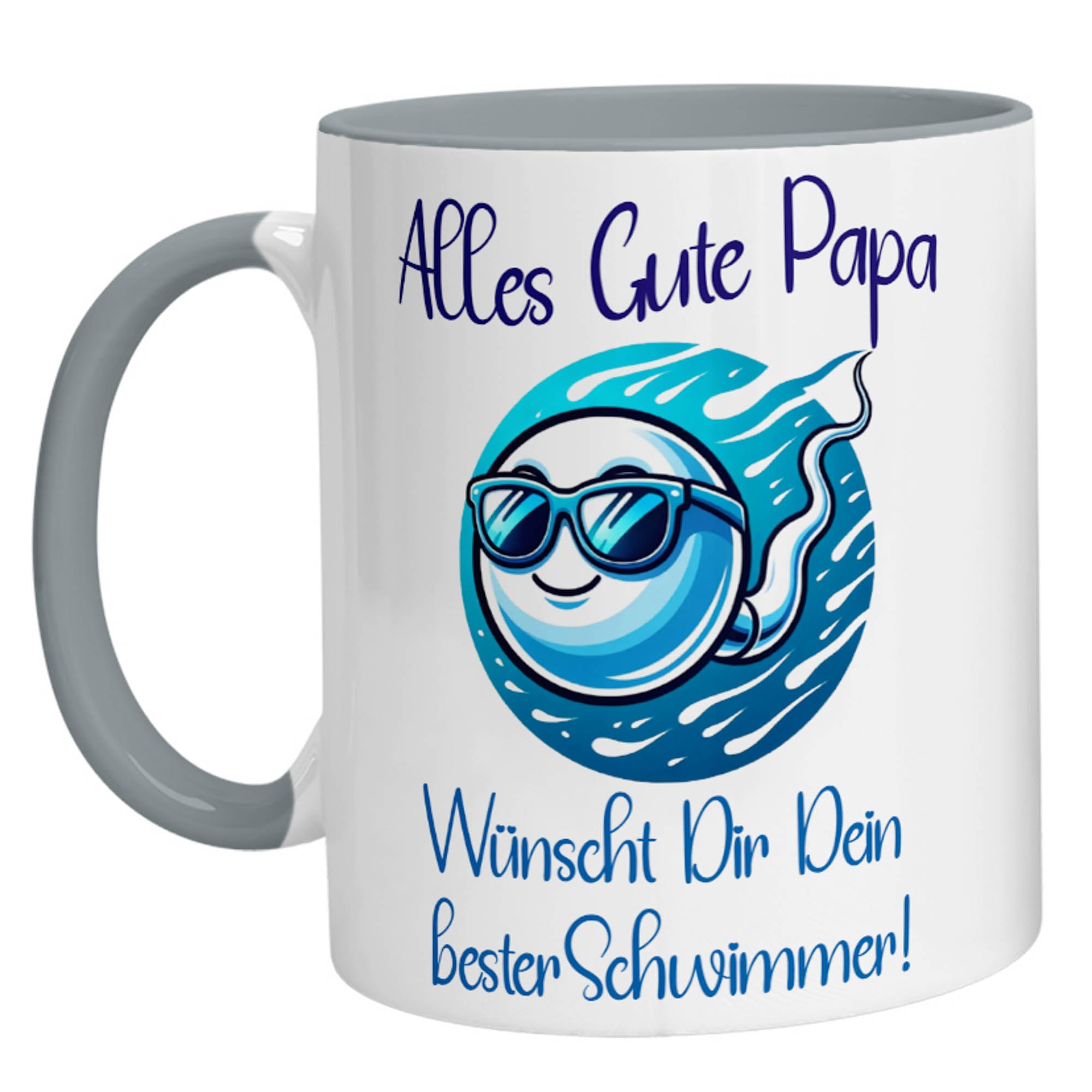 Tasse - Alles Gute Papa wünscht Dir dein bester Schwimmer! - Zwergenstick
