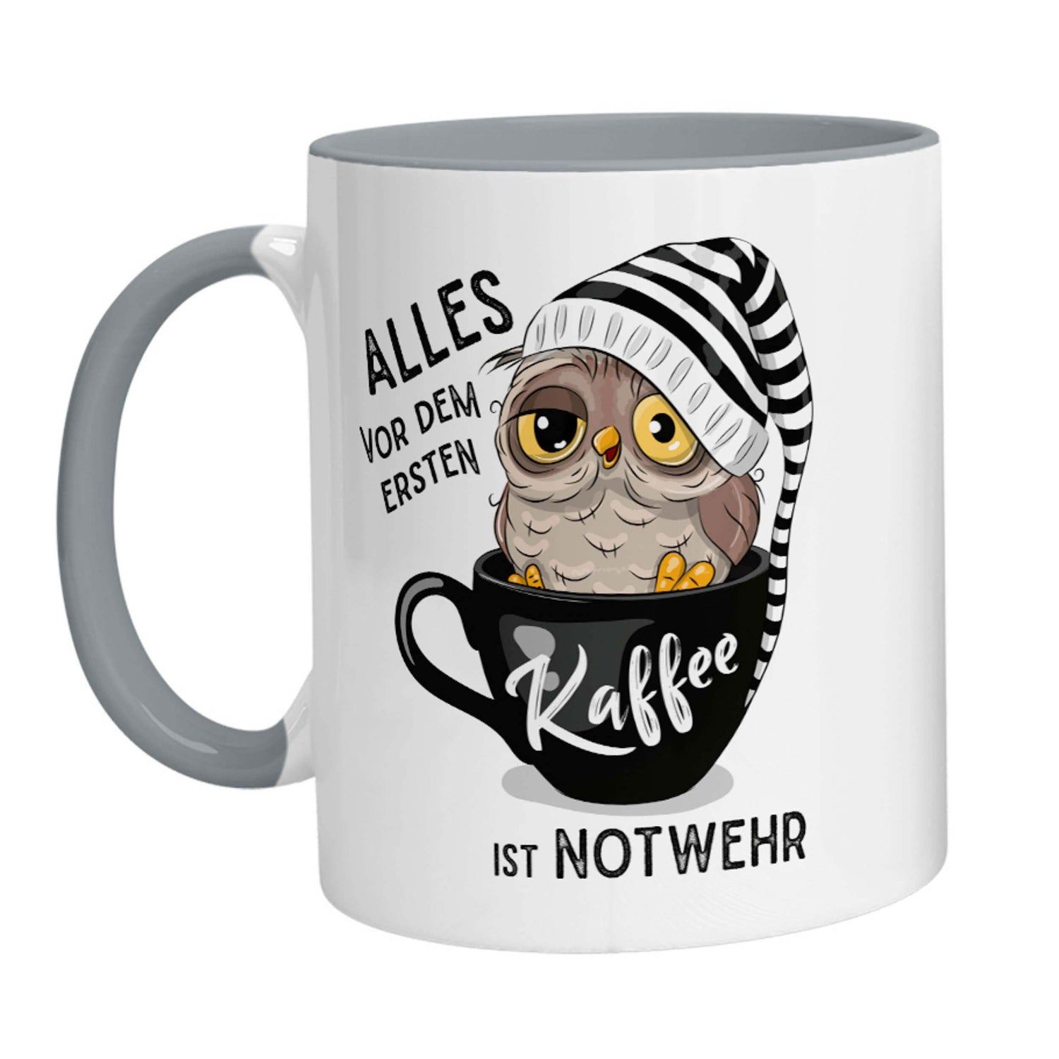 Tasse - Alles vor dem ersten Kaffee ist Notwehr - Zwergenstick