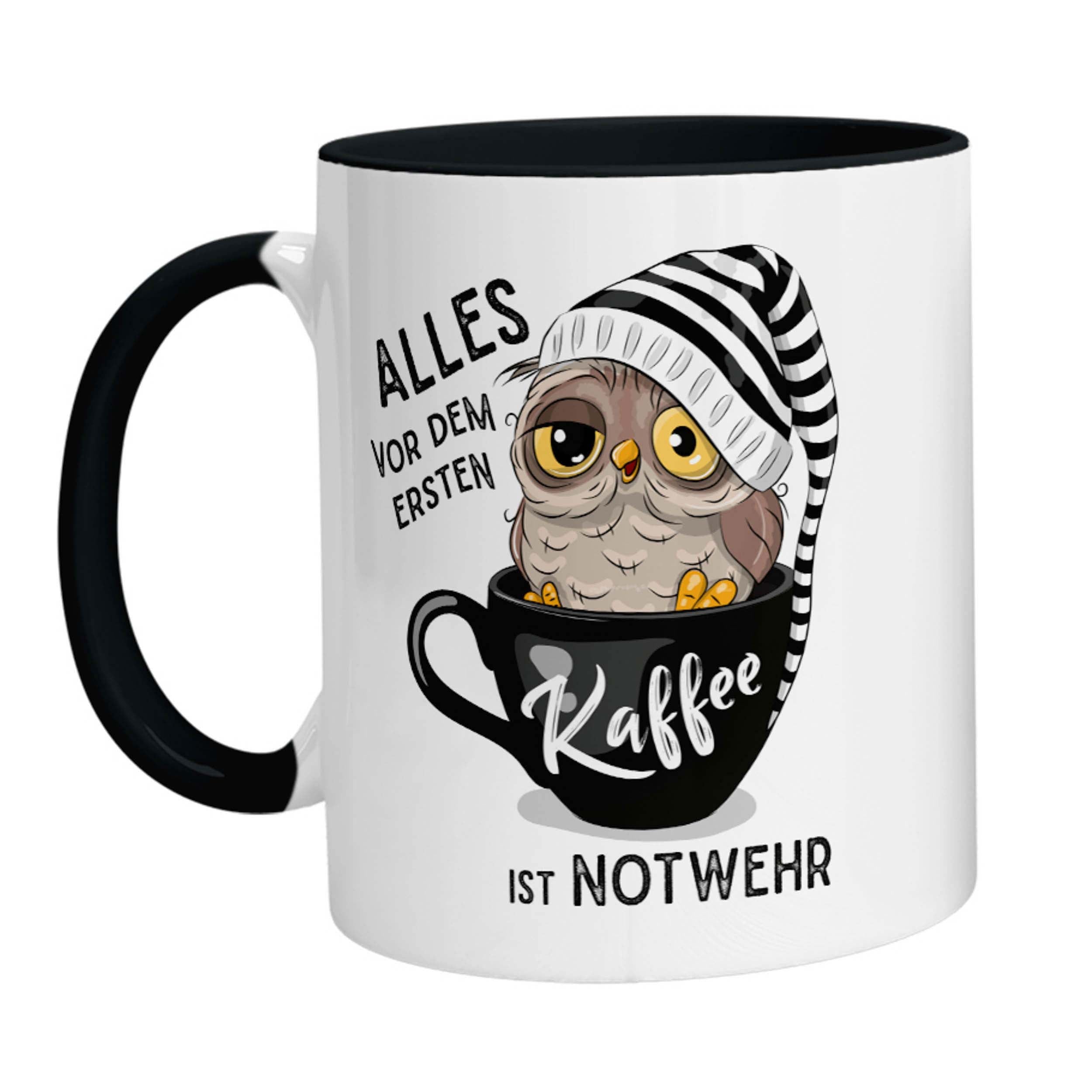 Tasse - Alles vor dem ersten Kaffee ist Notwehr - Zwergenstick