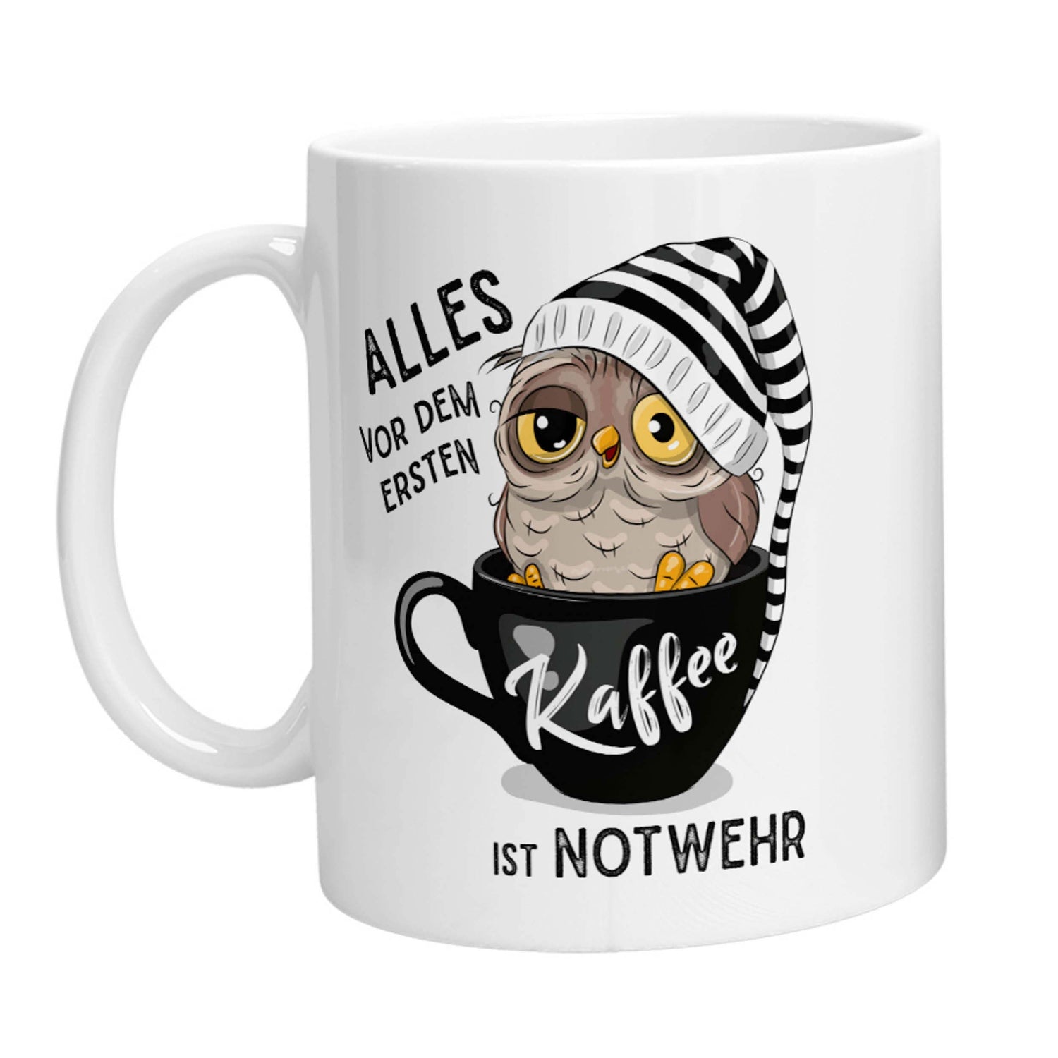 Tasse - Alles vor dem ersten Kaffee ist Notwehr - Zwergenstick