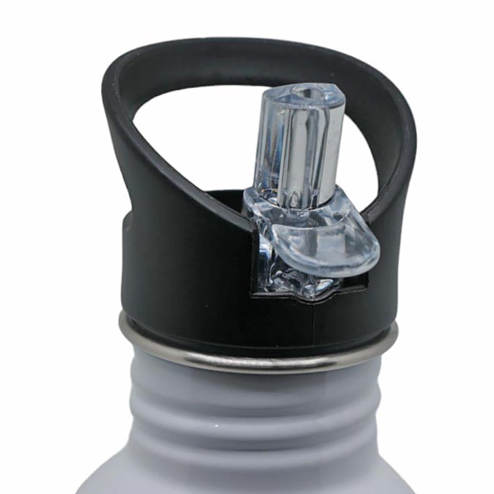 Personalisierbare Kinder-Trinkflasche mit süßem Einhorn in Love-Design