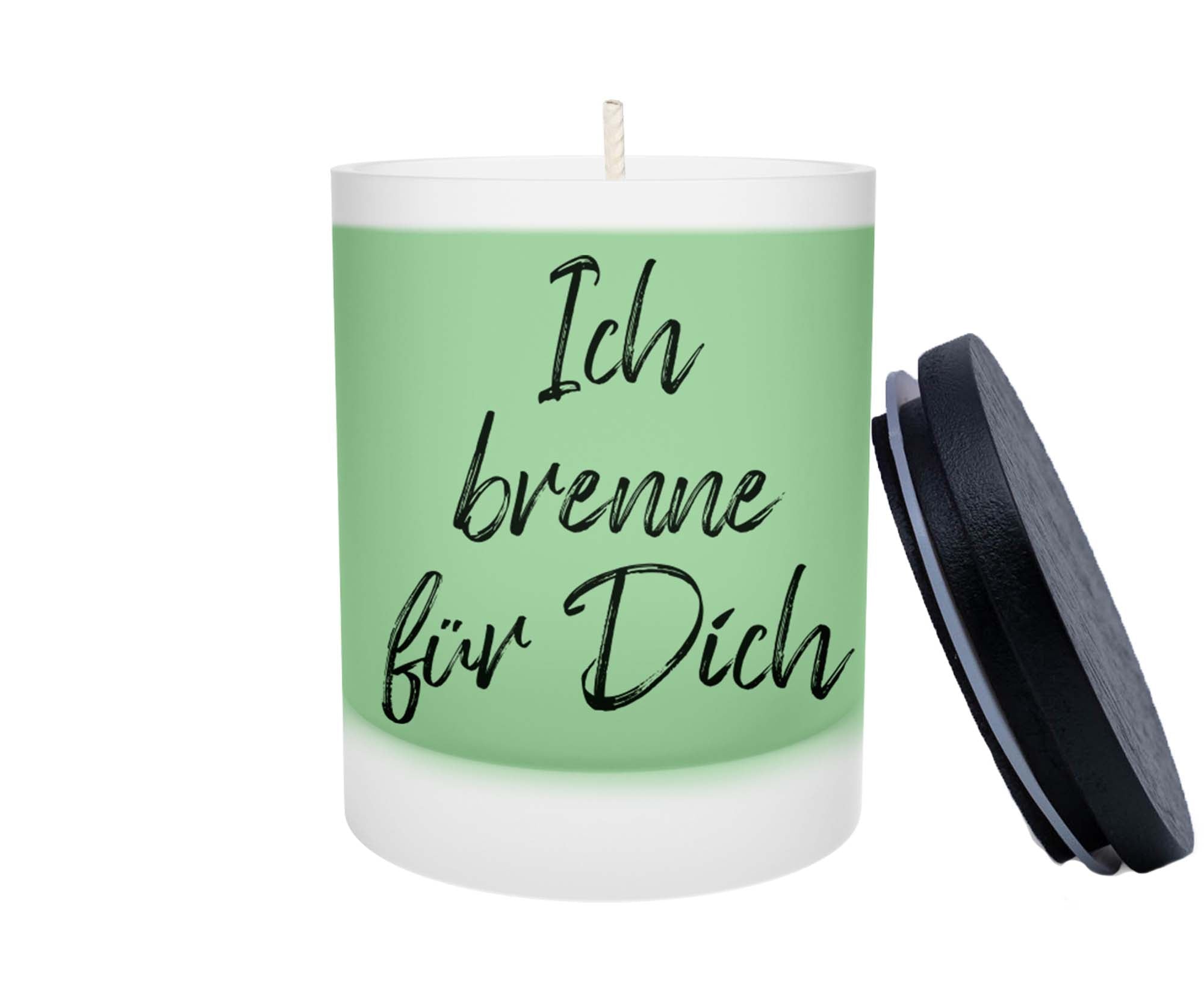 Duftkerze - Ich brenne für Dich - Zwergenstick