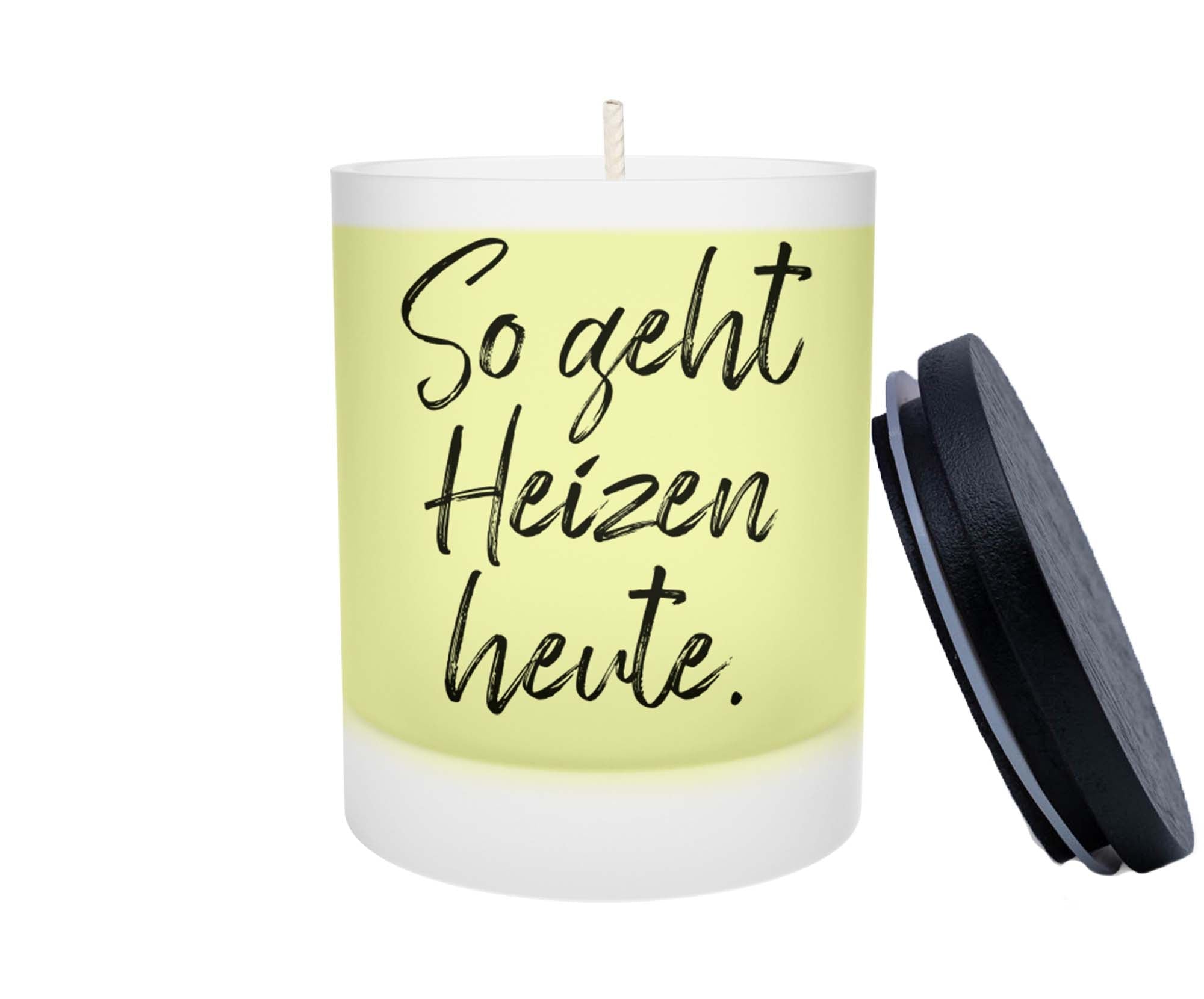 Duftkerze - So geht heizen Heute - Zwergenstick