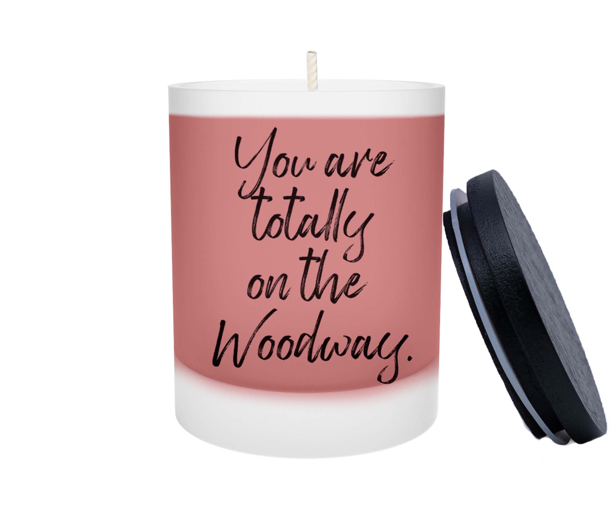 Duftkerze - You are totally on the Woodway - Zwergenstick