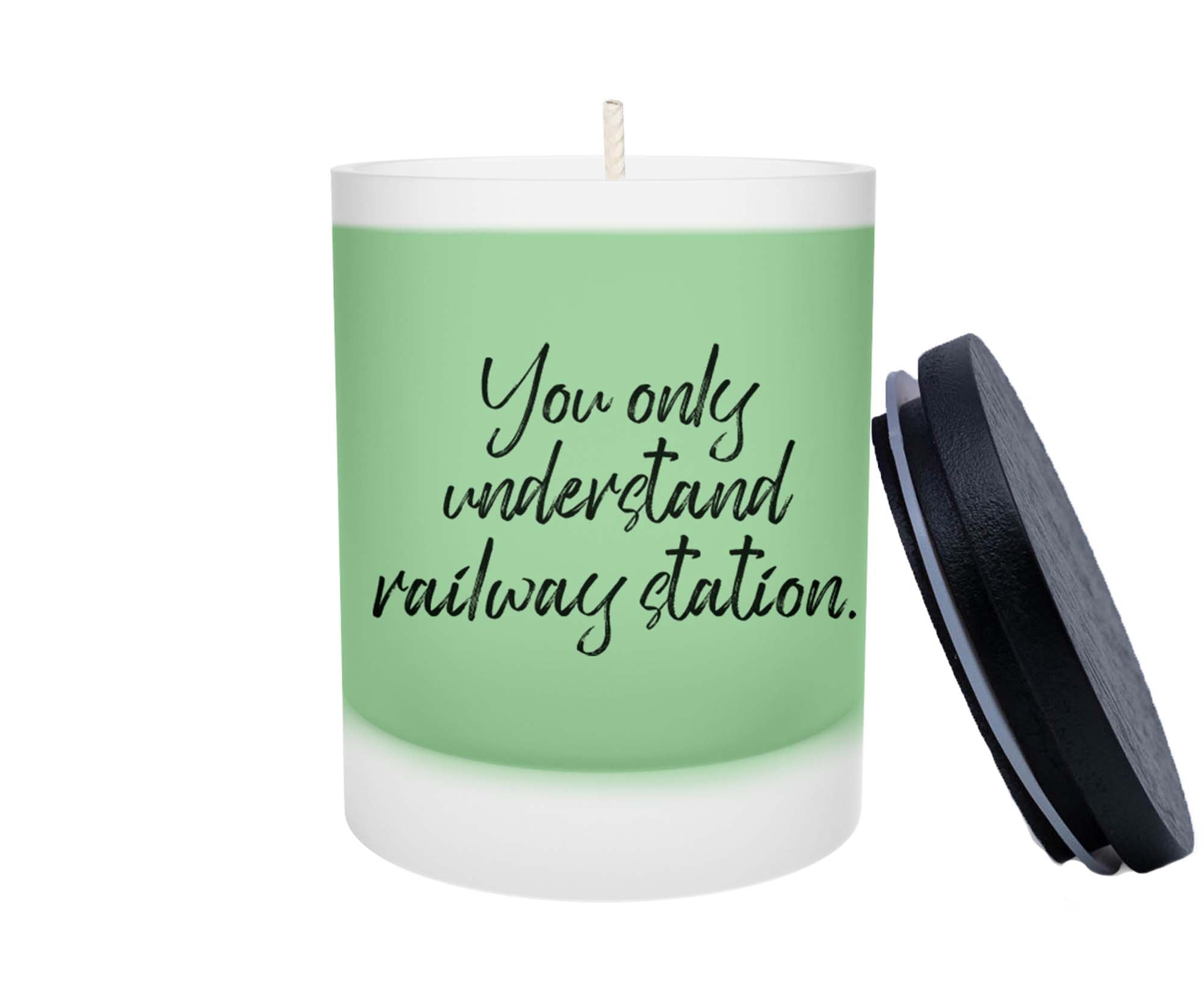 Duftkerze - You only understand Railway Station - Zwergenstick