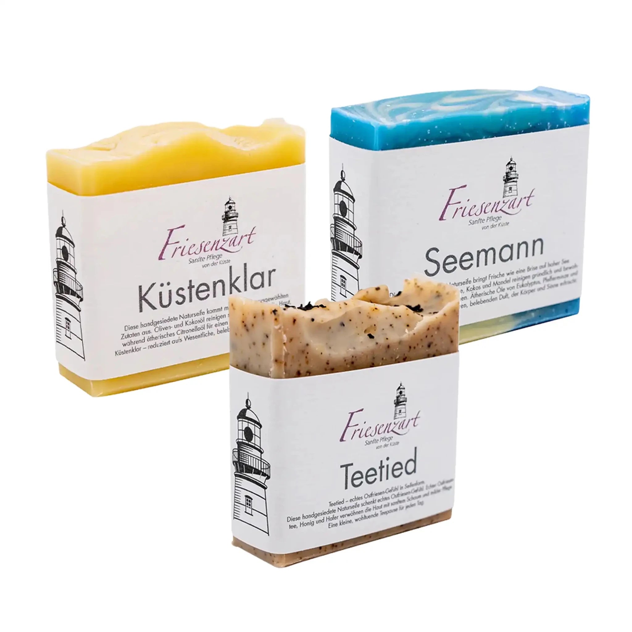 Küstenfrische – Das Nordsee - Bundle | Naturseifen Geschenkset - Zwergenstick