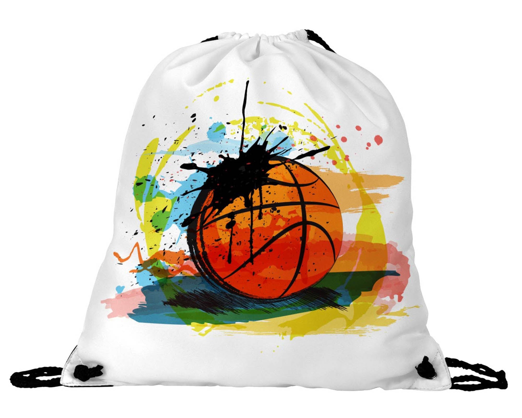 Stylischer Basketball - Sportbeutel für Kinder - Zwergenstick