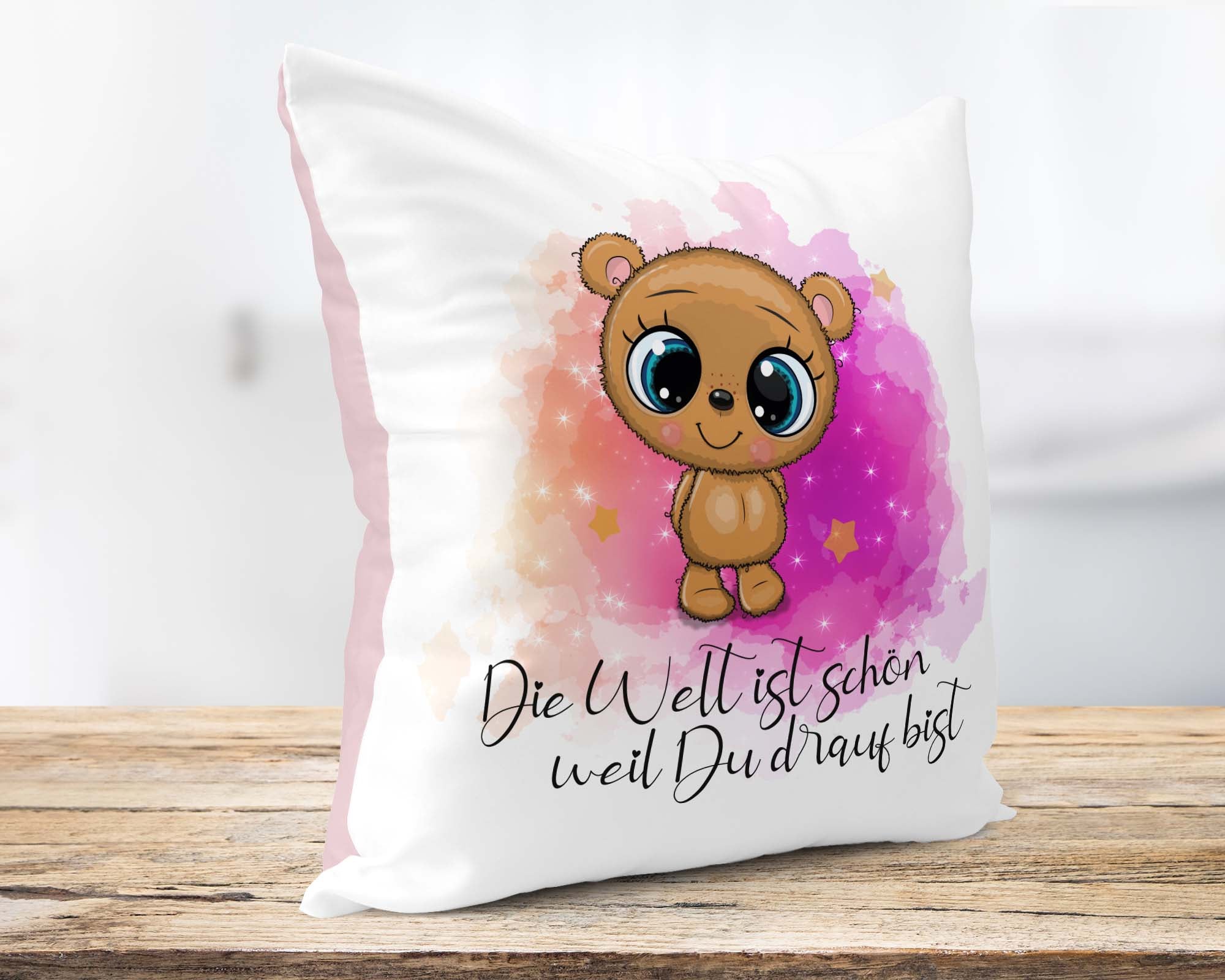 Herzliches Botschafts-Kissen &