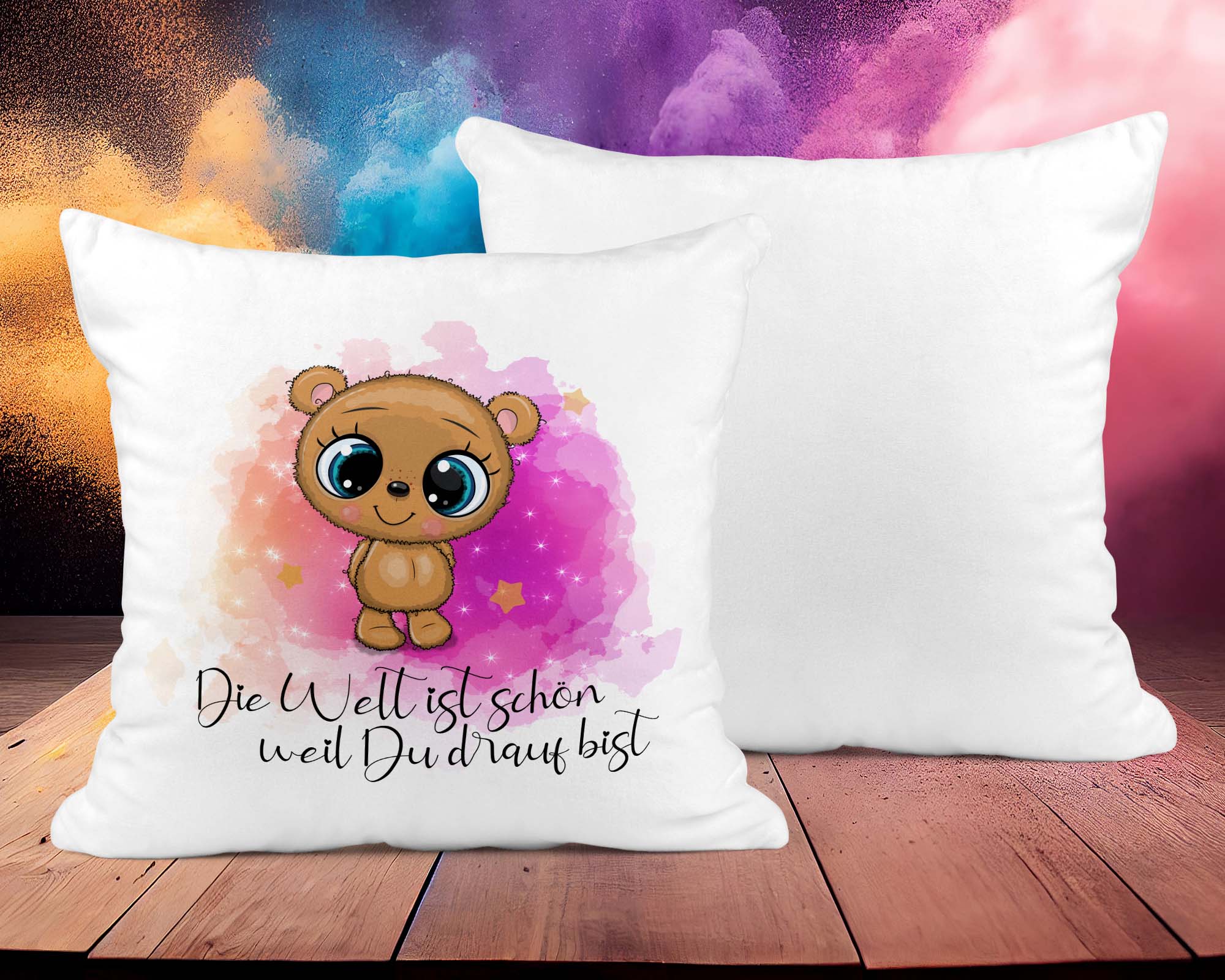 Herzliches Botschafts-Kissen &