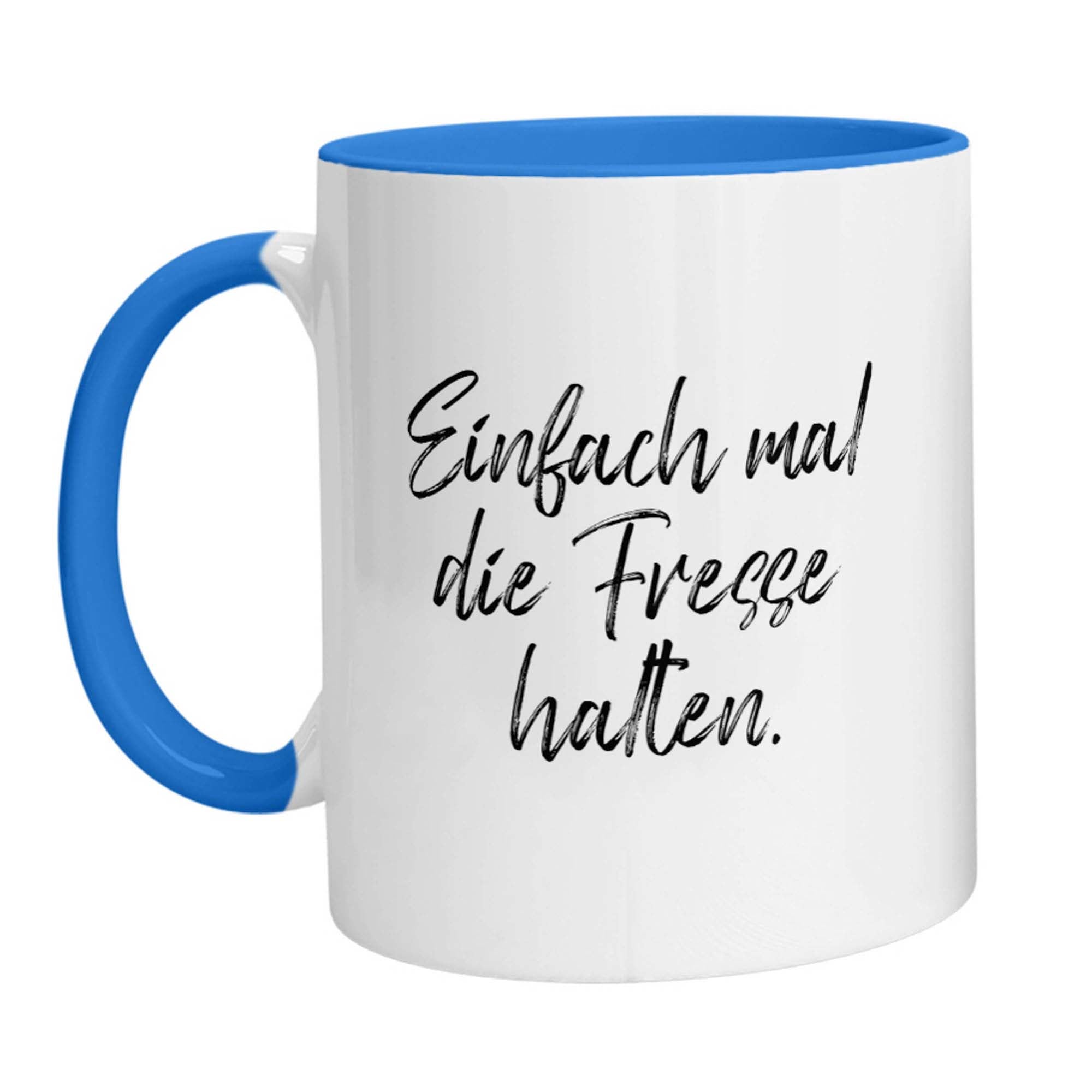 Tasse - Einfach mal die Fresse halten - Zwergenstick