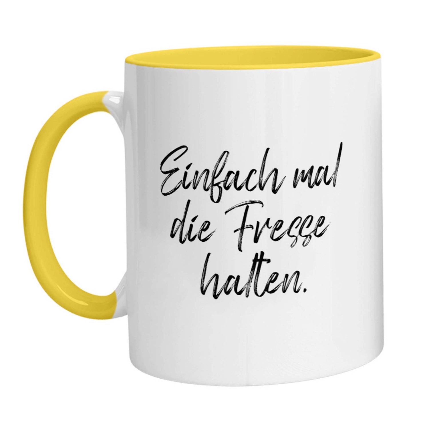 Tasse - Einfach mal die Fresse halten - Zwergenstick