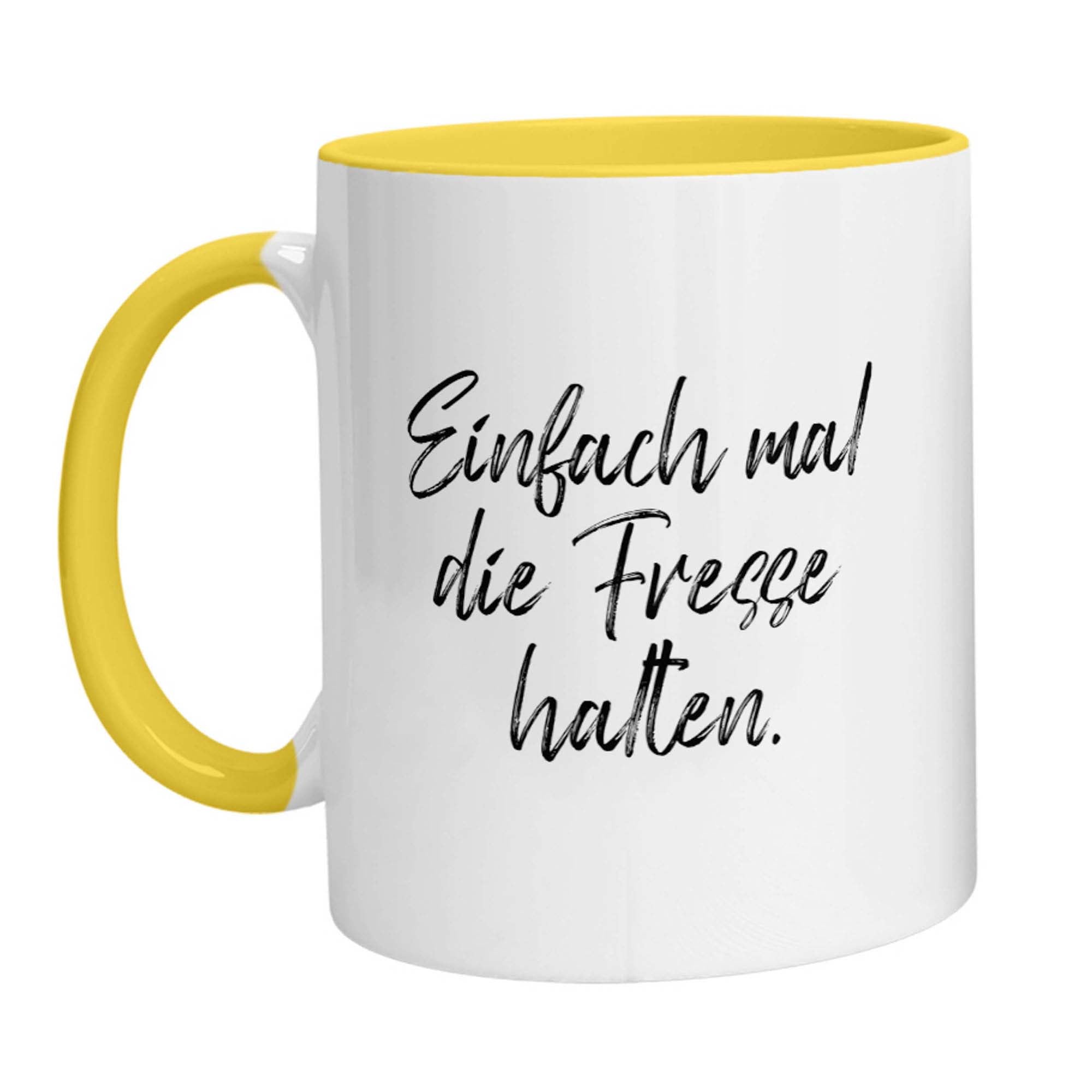 Tasse - Einfach mal die Fresse halten - Zwergenstick