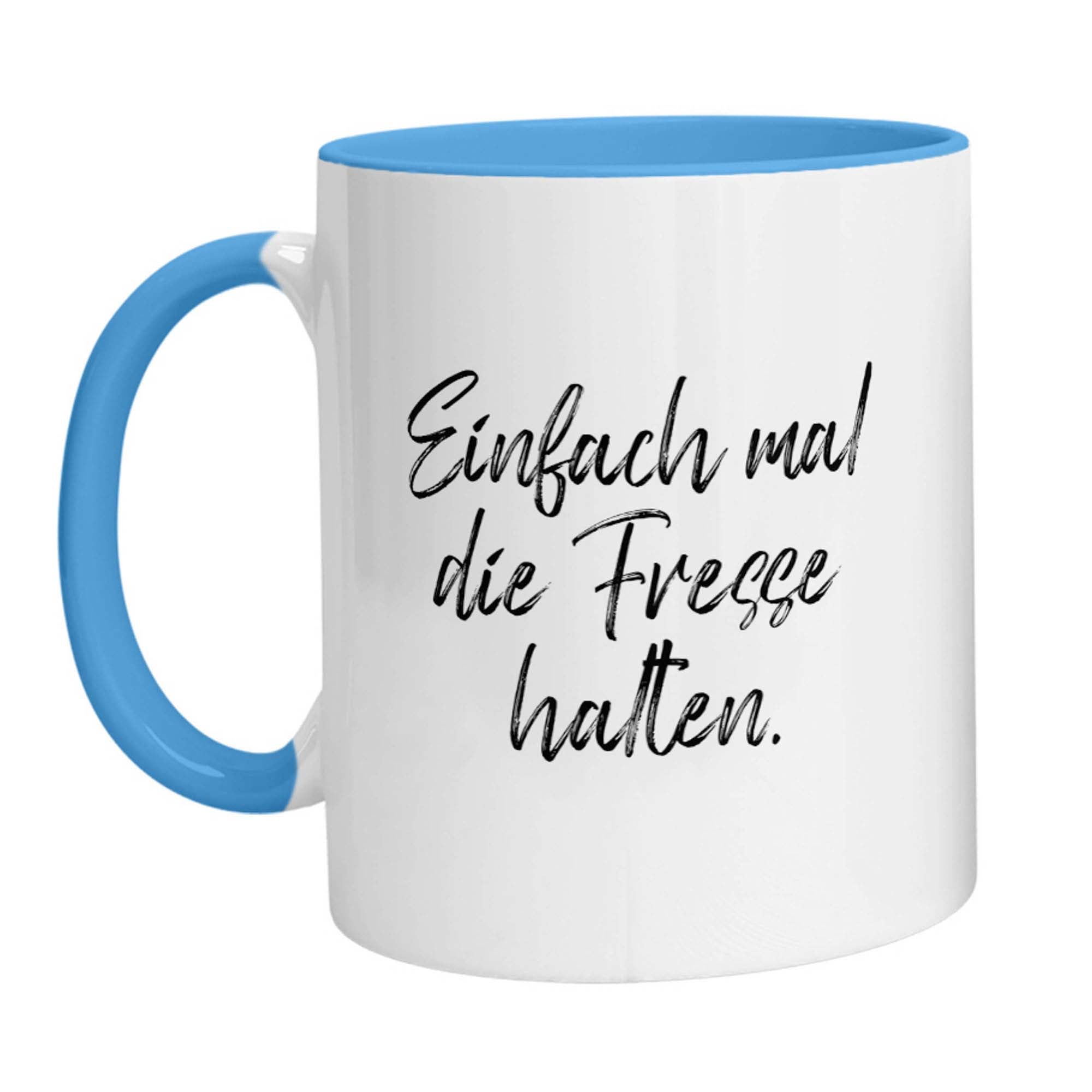 Tasse - Einfach mal die Fresse halten - Zwergenstick