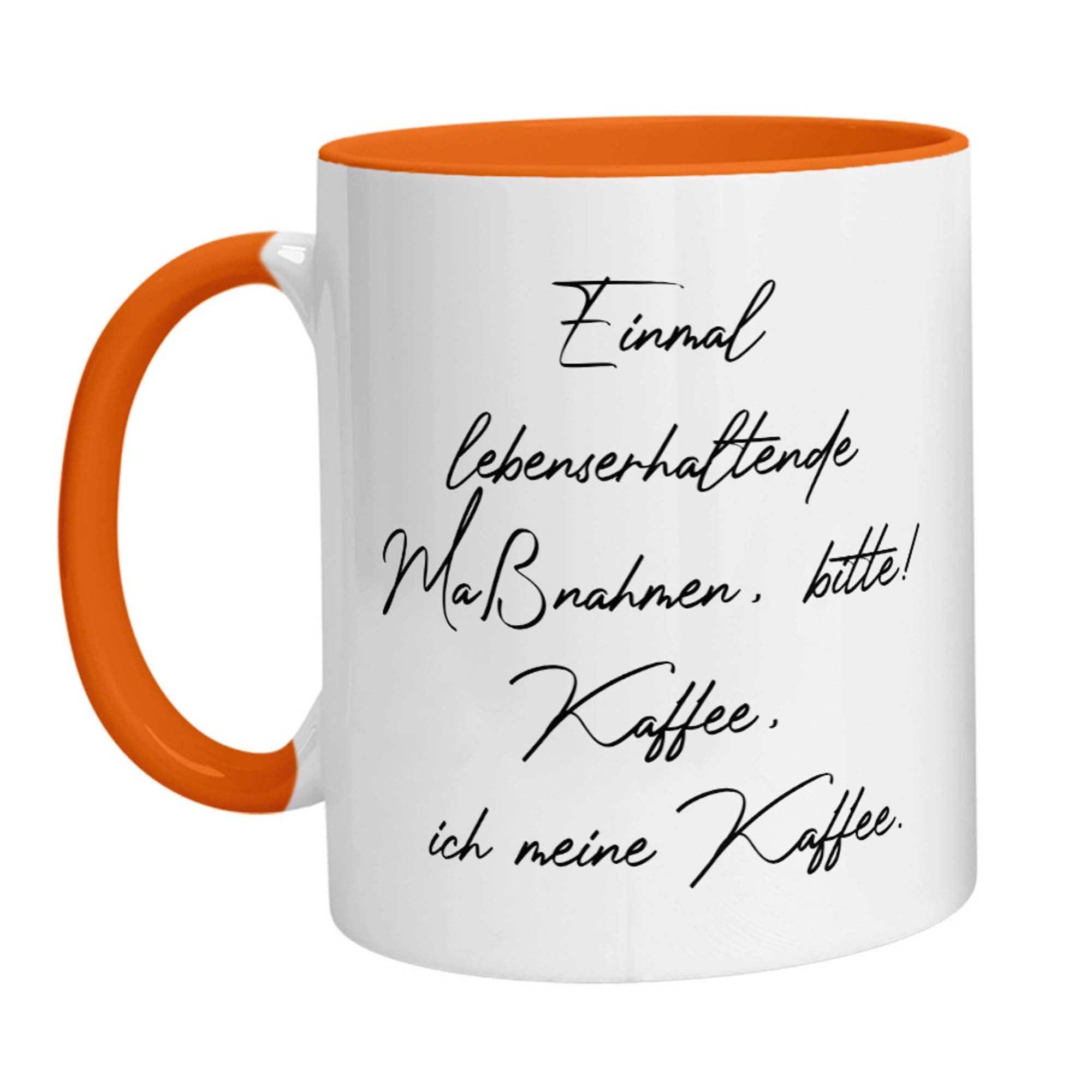 Tasse - Einmal lebenserhaltende Maßnahmen, bitte! Kaffee, ich meine Kaffee - Zwergenstick
