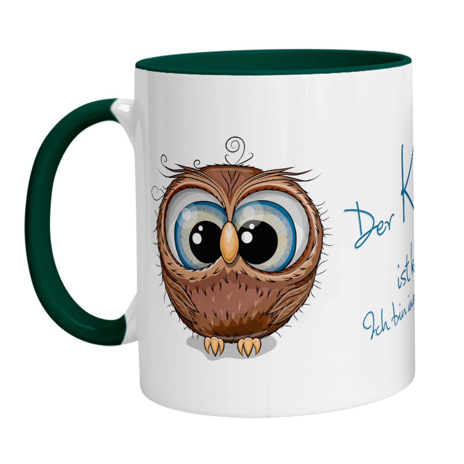 Tasse - Eule Der Kaffee ist kaputt! Ich bin immer noch müde. - Zwergenstick