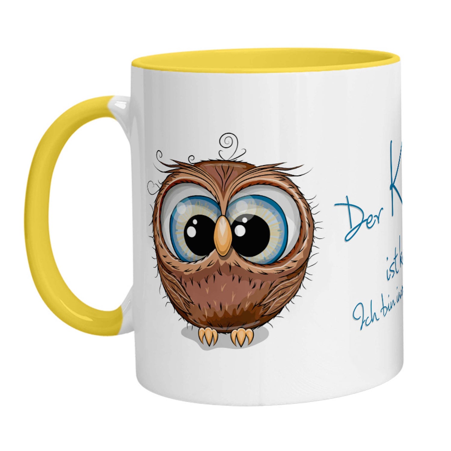 Tasse - Eule Der Kaffee ist kaputt! Ich bin immer noch müde. - Zwergenstick