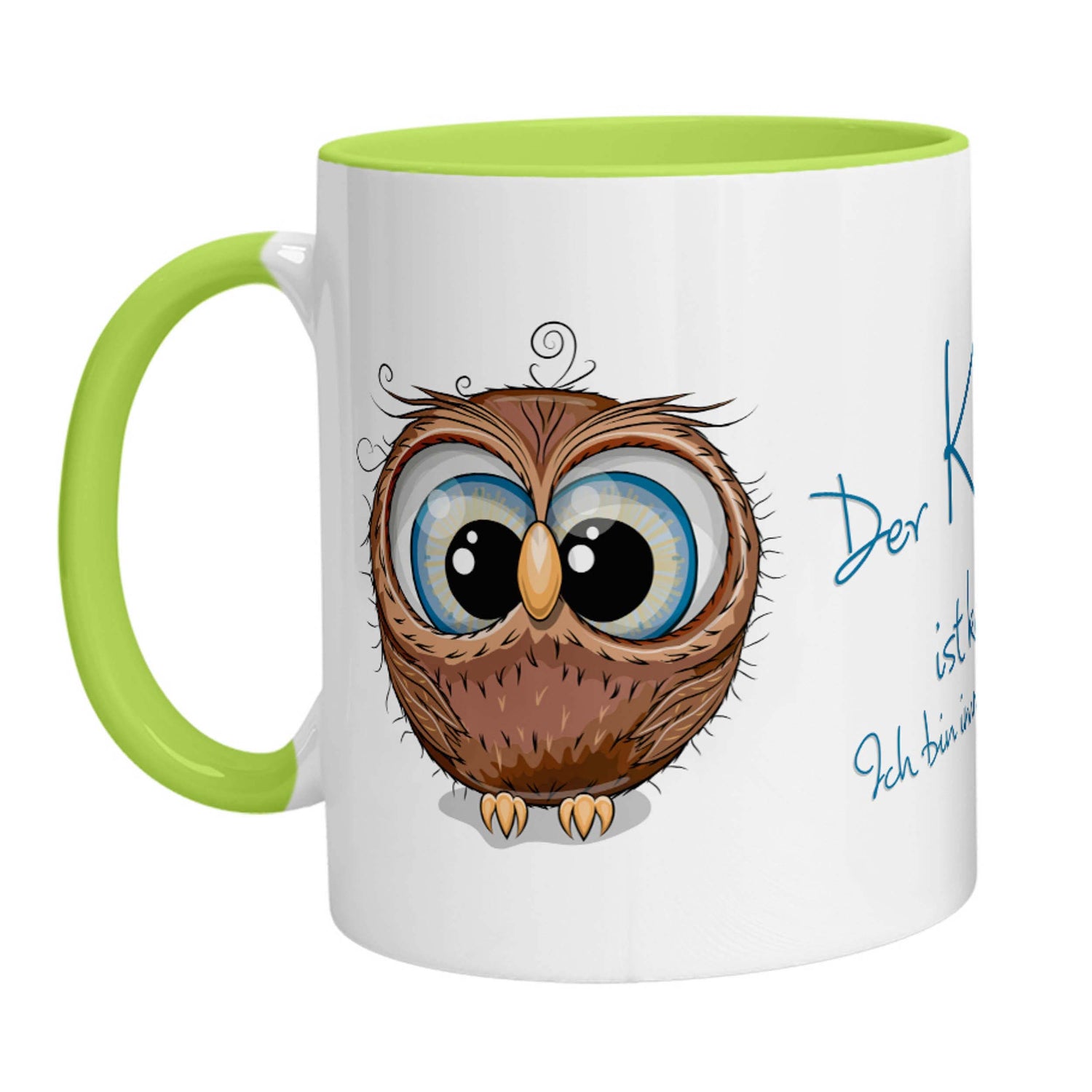 Tasse - Eule Der Kaffee ist kaputt! Ich bin immer noch müde. - Zwergenstick