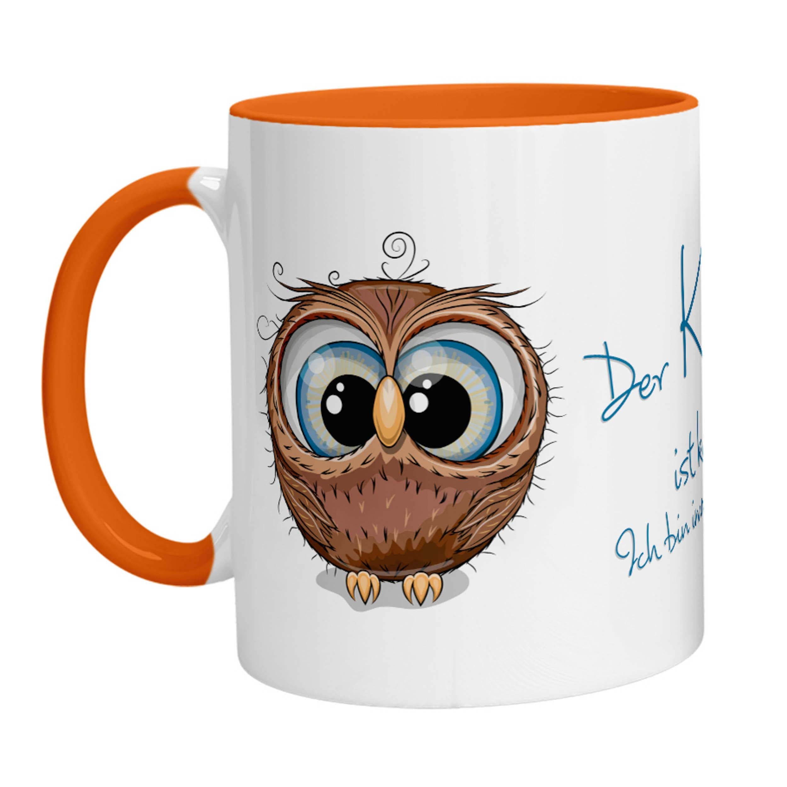 Tasse - Eule Der Kaffee ist kaputt! Ich bin immer noch müde. - Zwergenstick