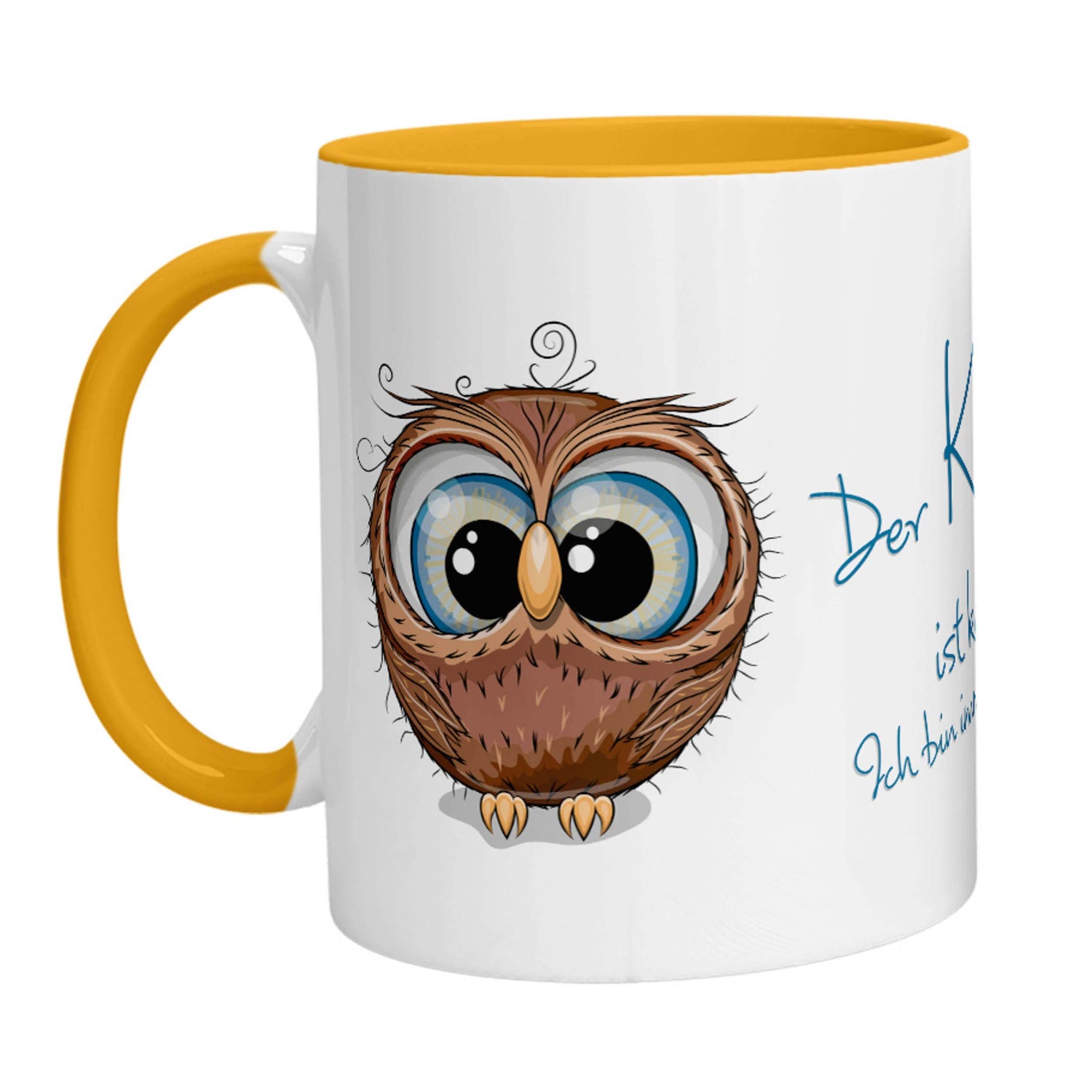 Tasse - Eule Der Kaffee ist kaputt! Ich bin immer noch müde. - Zwergenstick