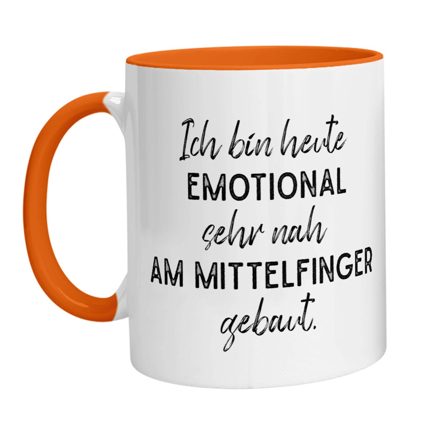 Tasse - Ich bin heute Emotional sehr nah am Mittelfinger gebaut - Zwergenstick