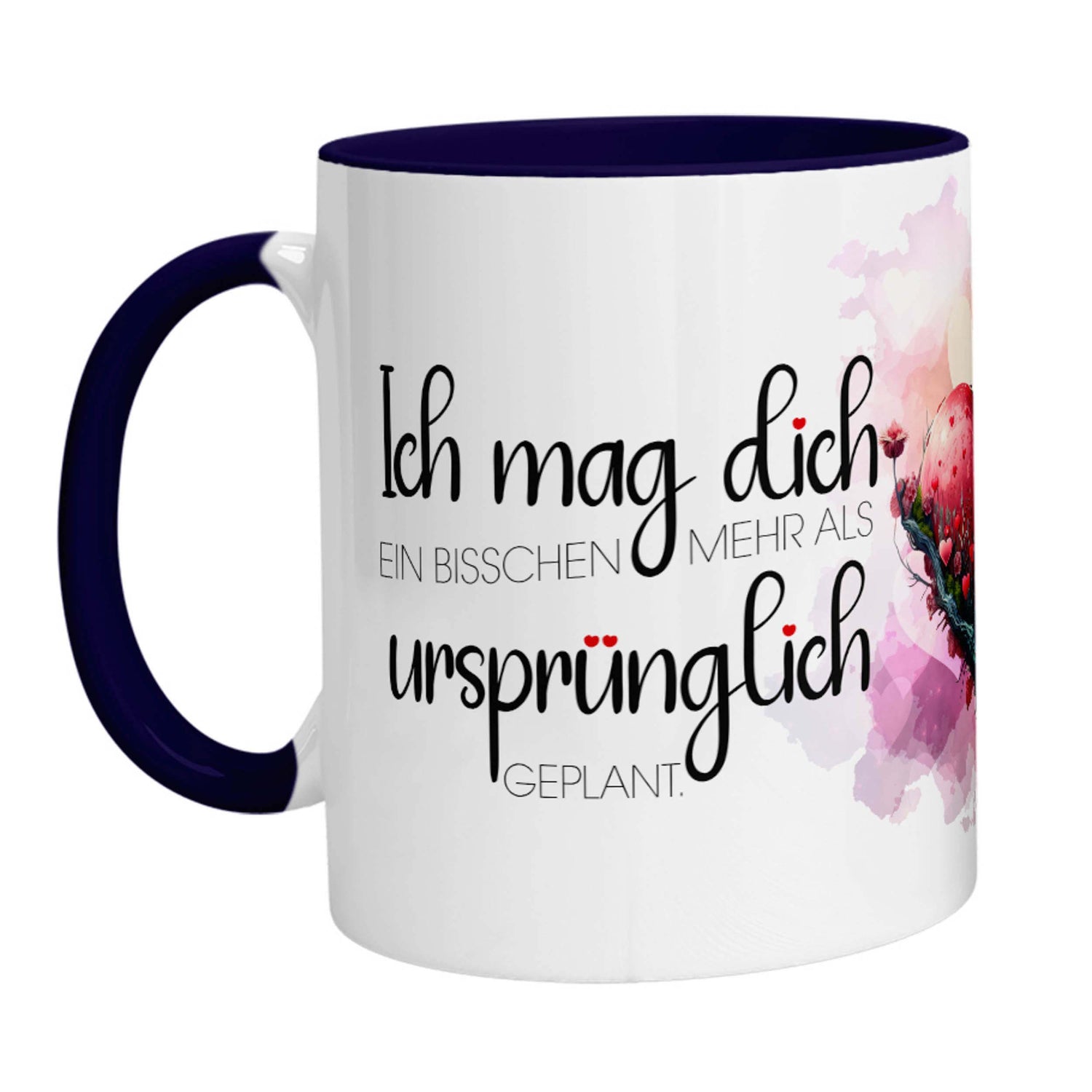 Tasse - Ich mag Dich ein bisschen mehr als ursprünglich geplant. - Zwergenstick
