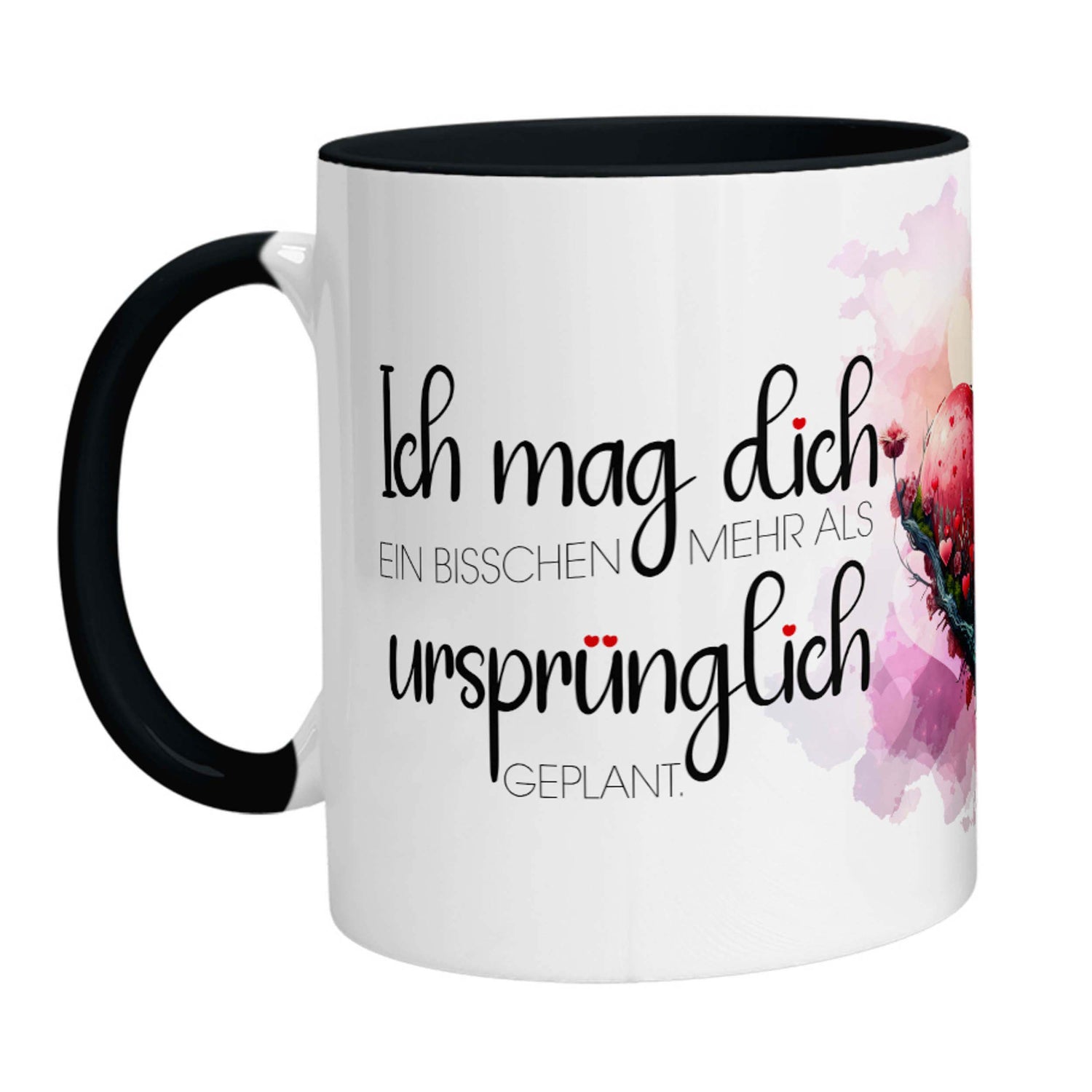 Tasse - Ich mag Dich ein bisschen mehr als ursprünglich geplant. - Zwergenstick