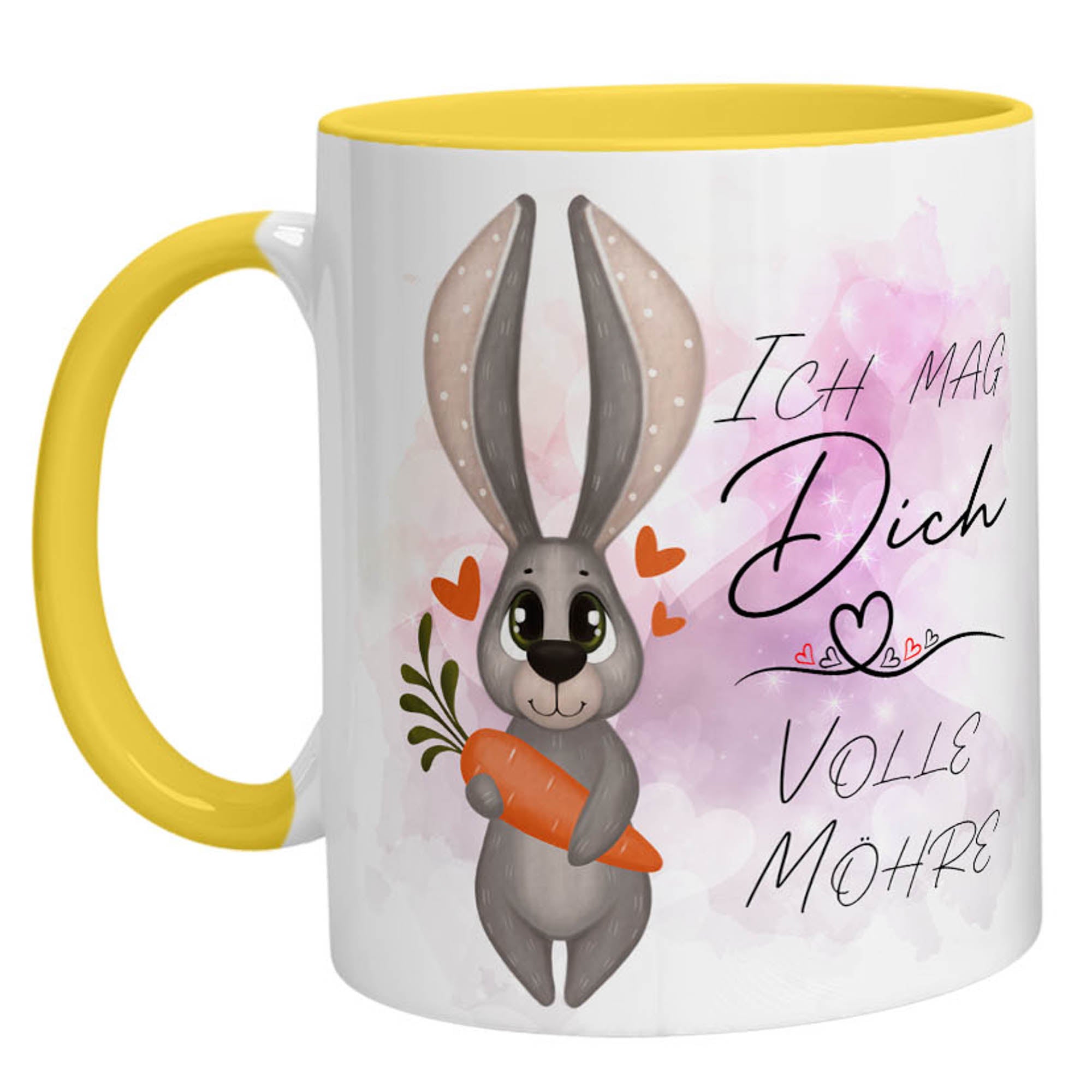 Tasse – Bild Ich mag Dich volle Möhre - Zwergenstick